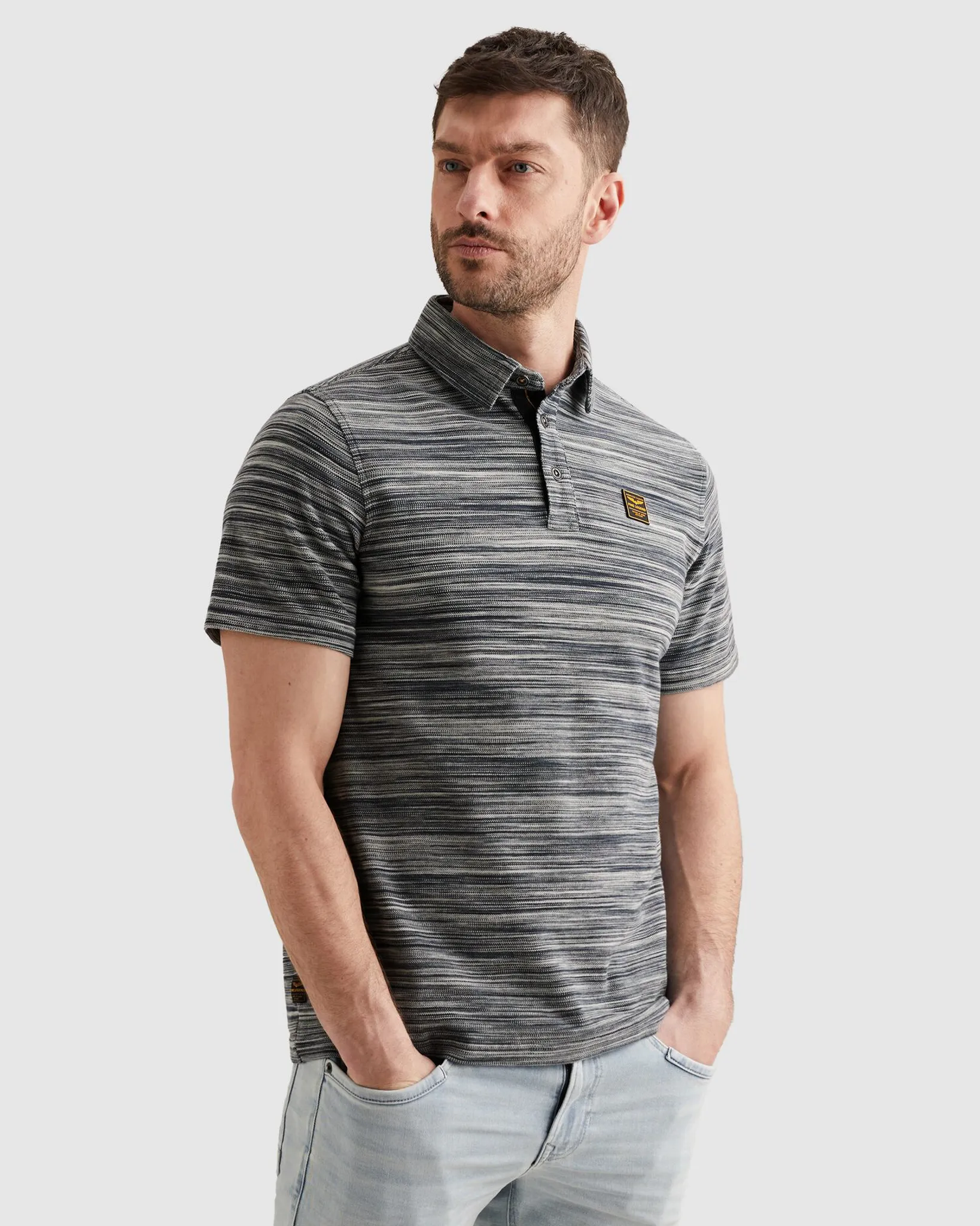 PME Legend Polo Blauw 108392-001-L