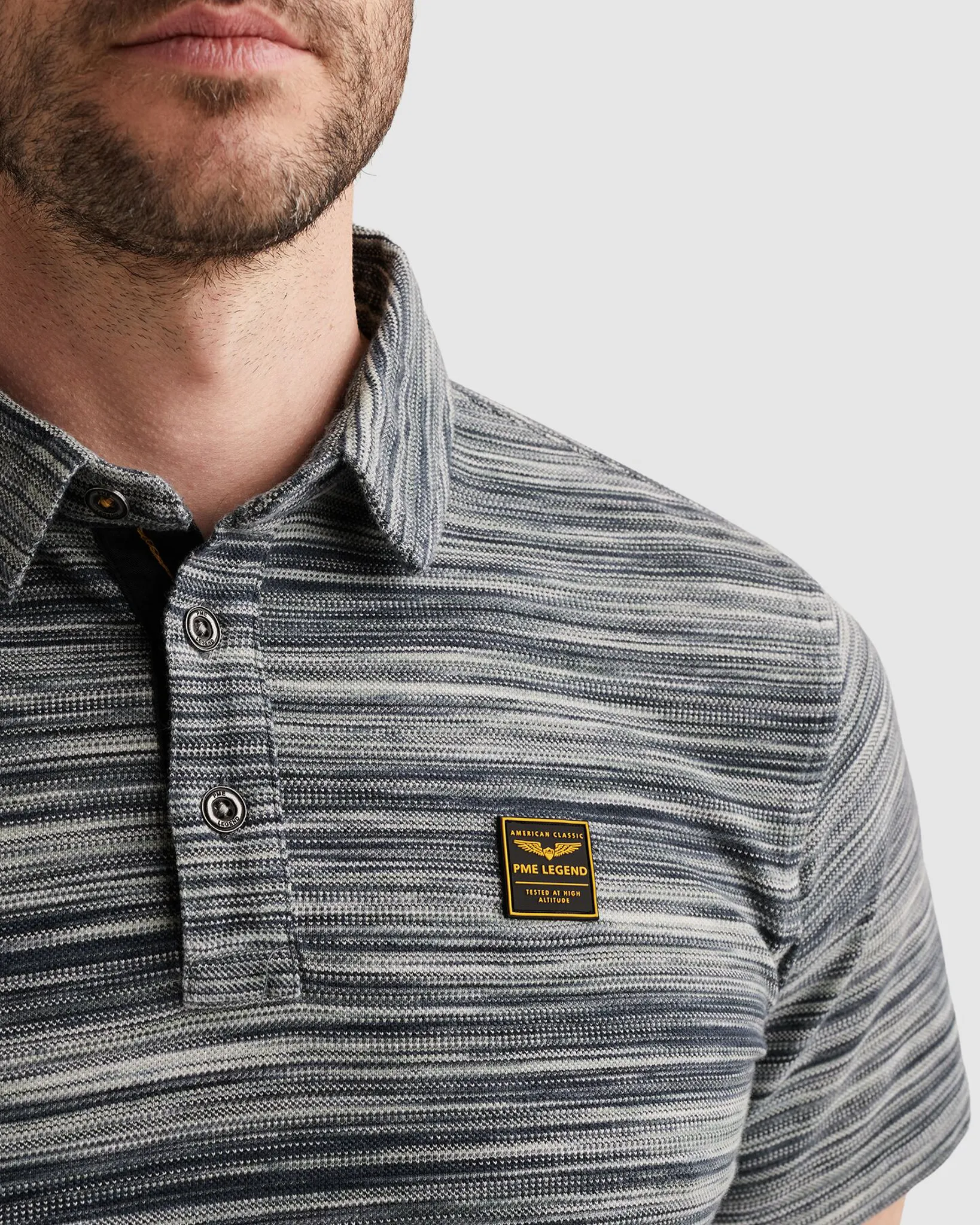 PME Legend Polo Blauw 108392-001-L