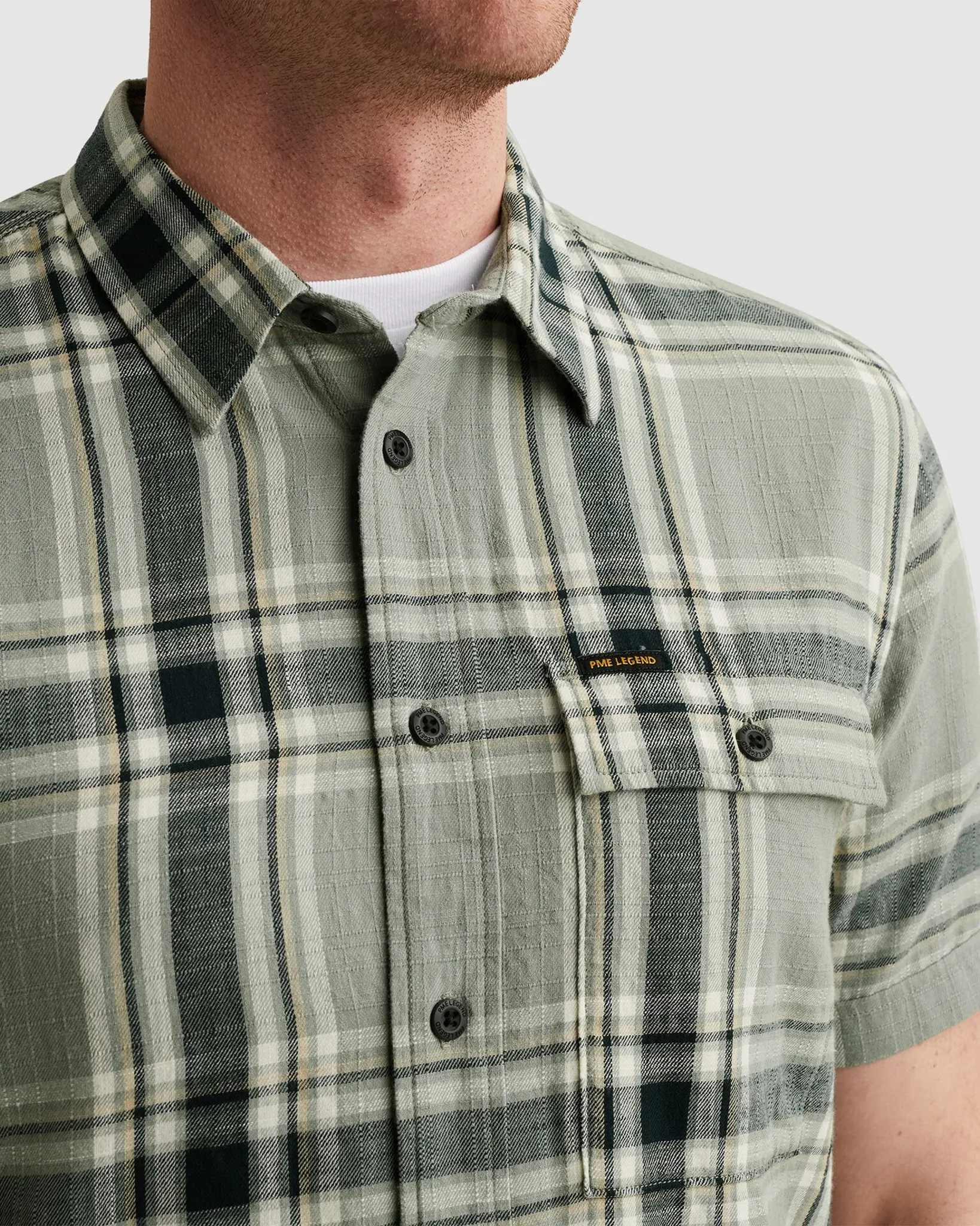 PME Legend Casual shirt Groen 108397-001-L