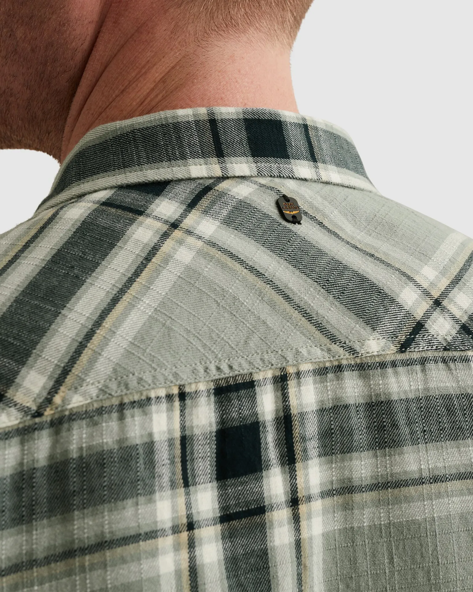 PME Legend Casual shirt Groen 108397-001-L