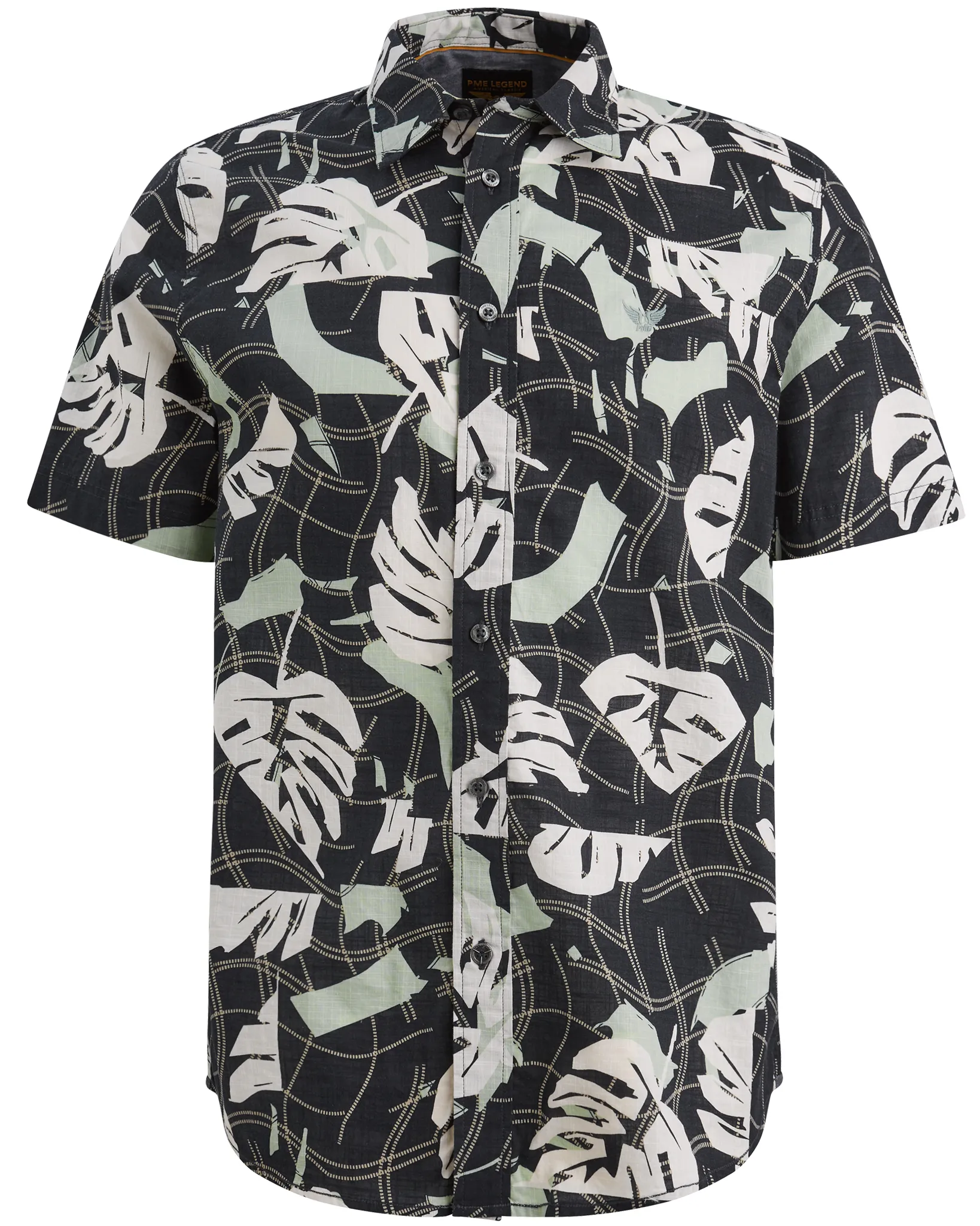 PME Legend Casual shirt Blauw 108400-001-L