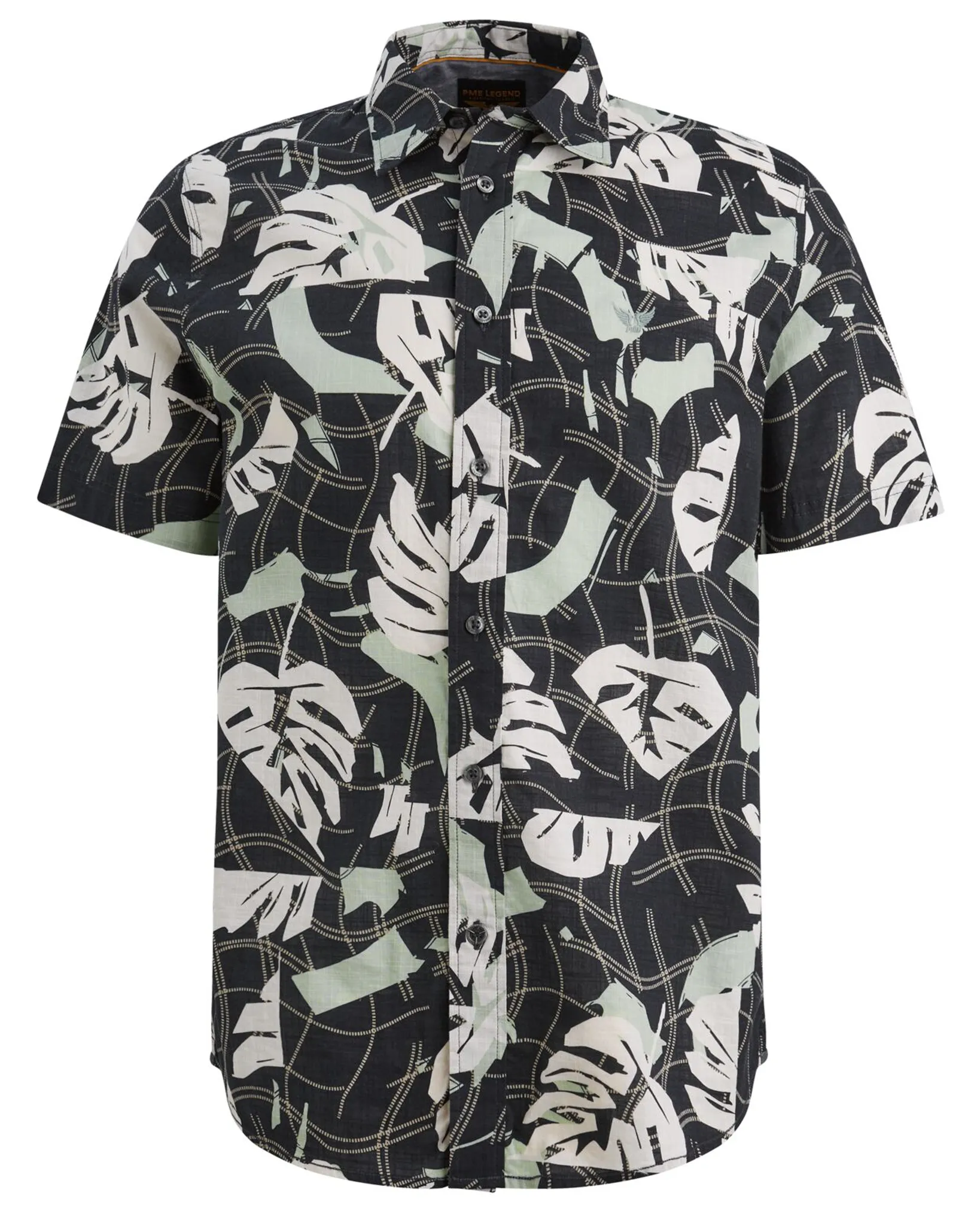 PME Legend Casual shirt Blauw 108400-001-L