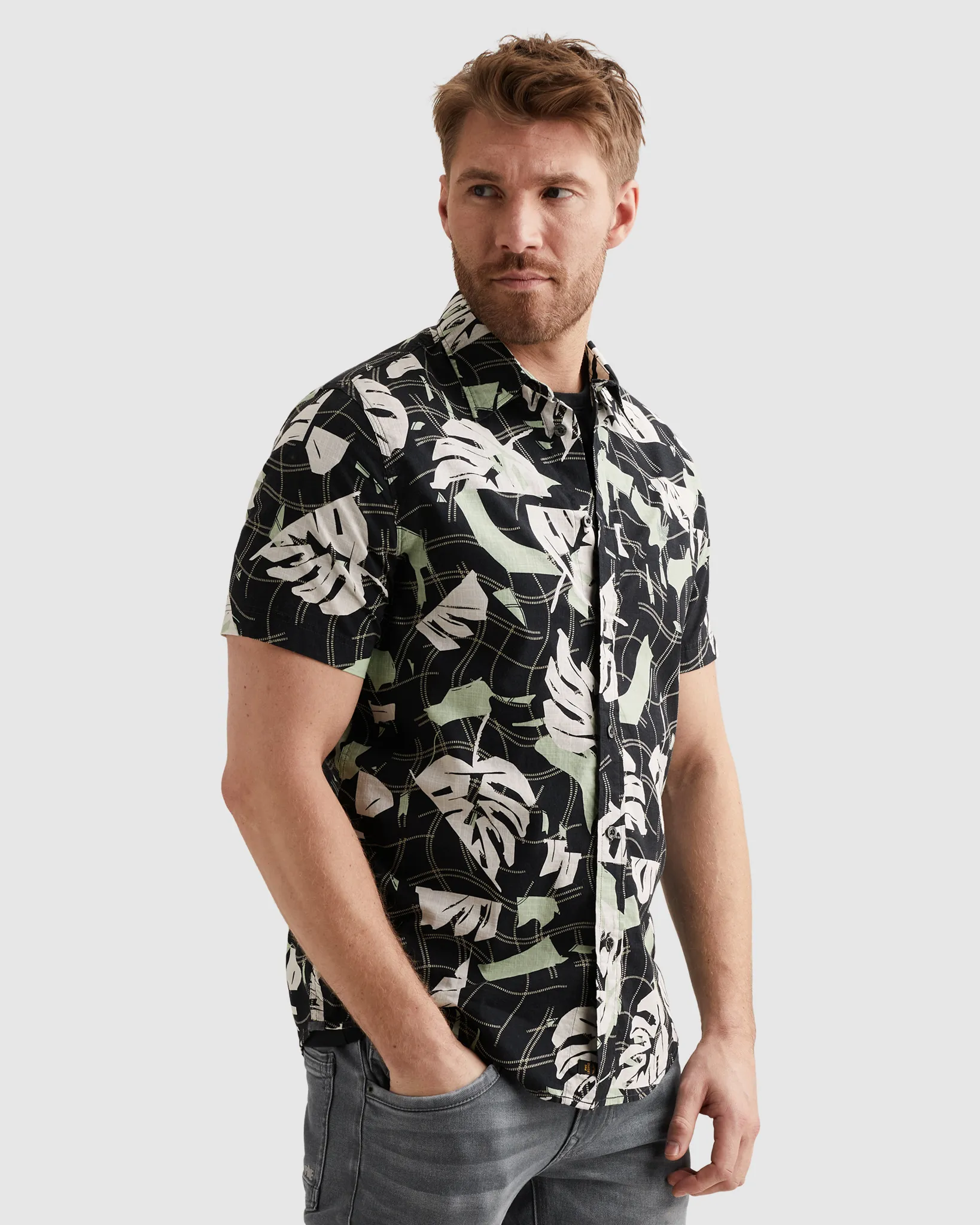 PME Legend Casual shirt Blauw 108400-001-L