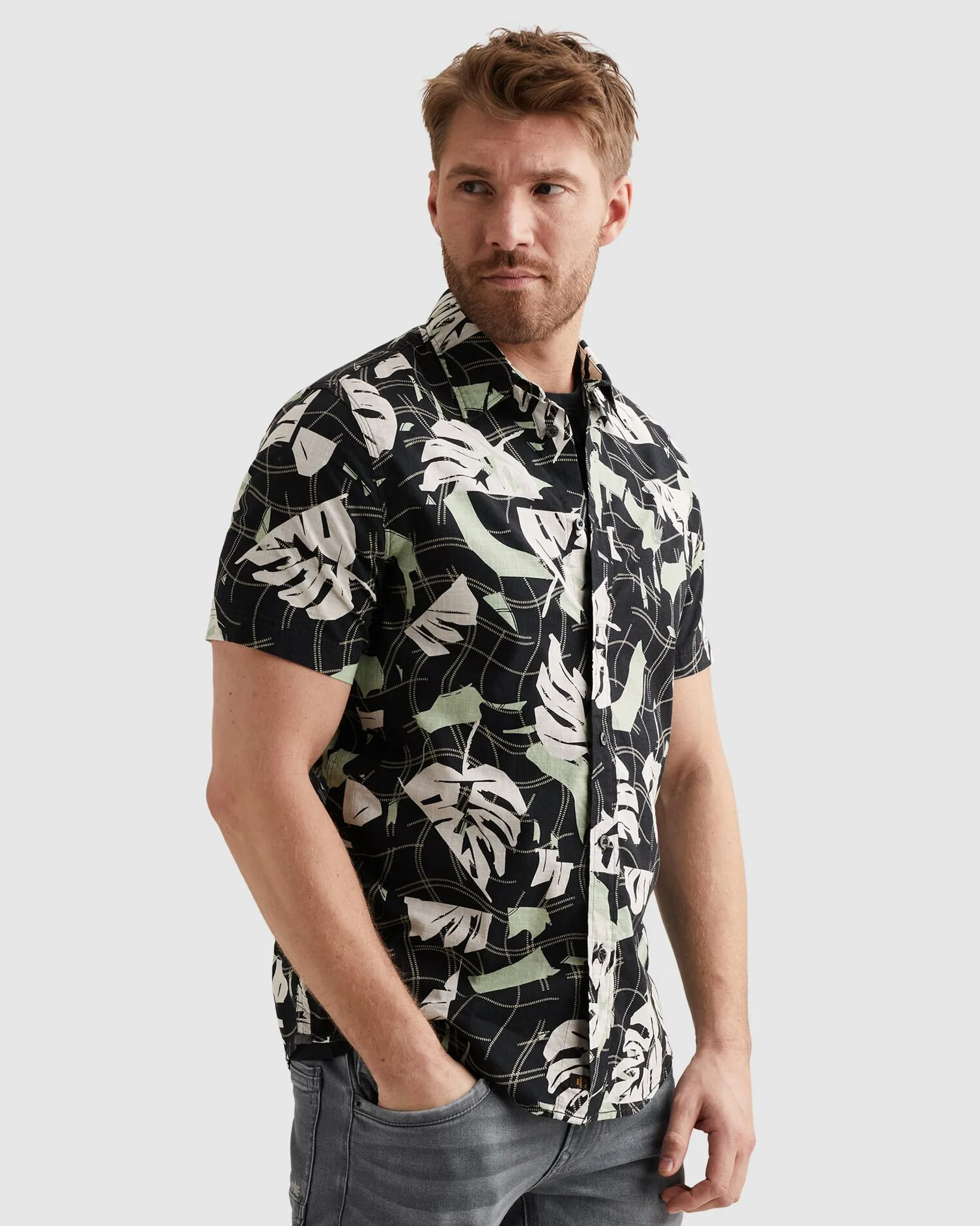 PME Legend Casual shirt Blauw 108400-001-L
