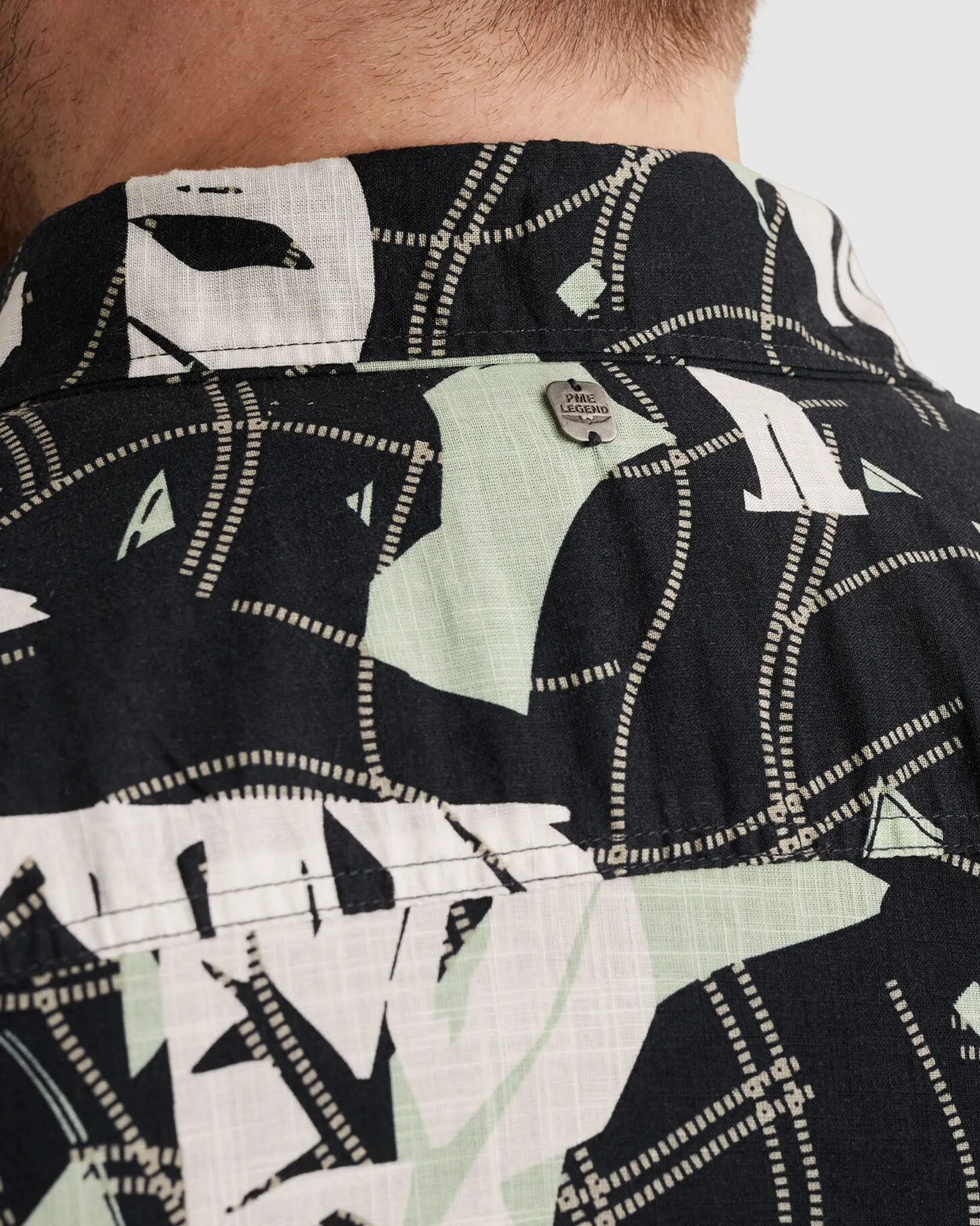 PME Legend Casual shirt Blauw 108400-001-L