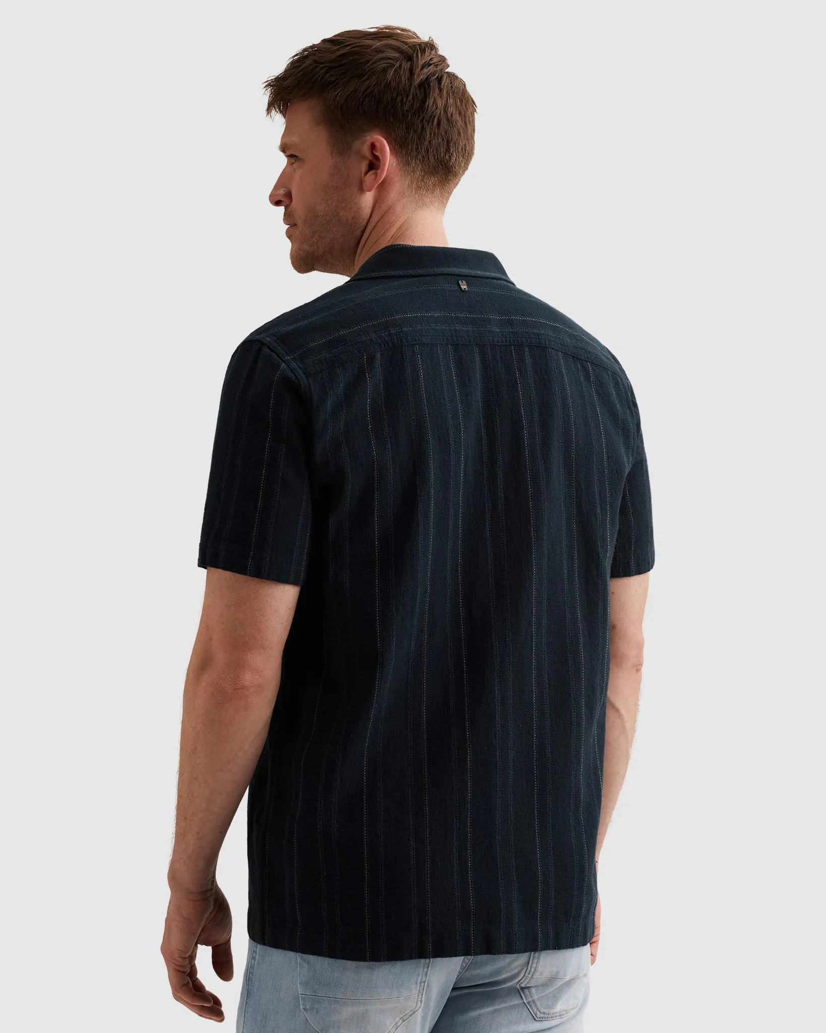 PME Legend Casual shirt Blauw 108404-001-L