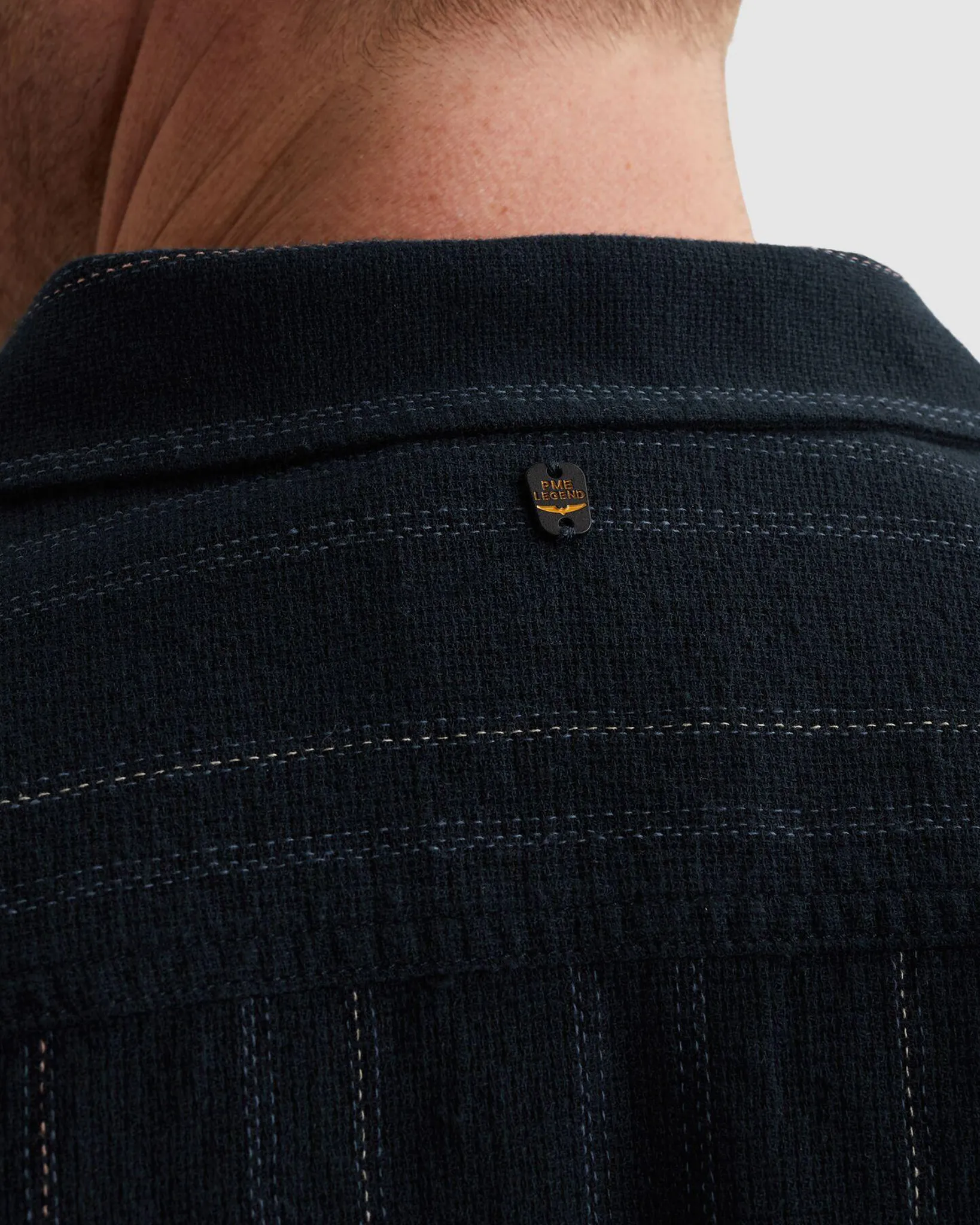 PME Legend Casual shirt Blauw 108404-001-L