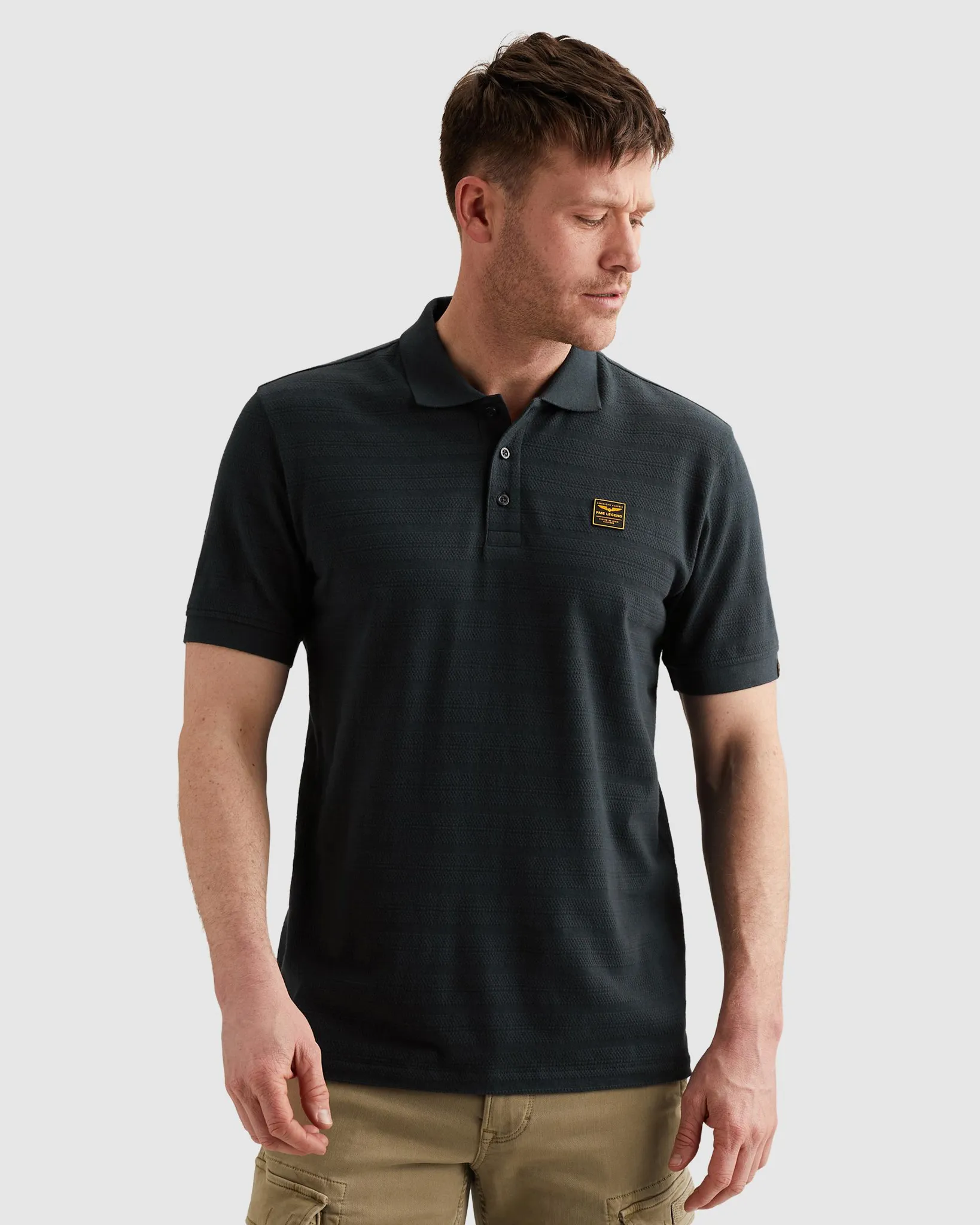 PME Legend Polo Blauw 108405-001-L