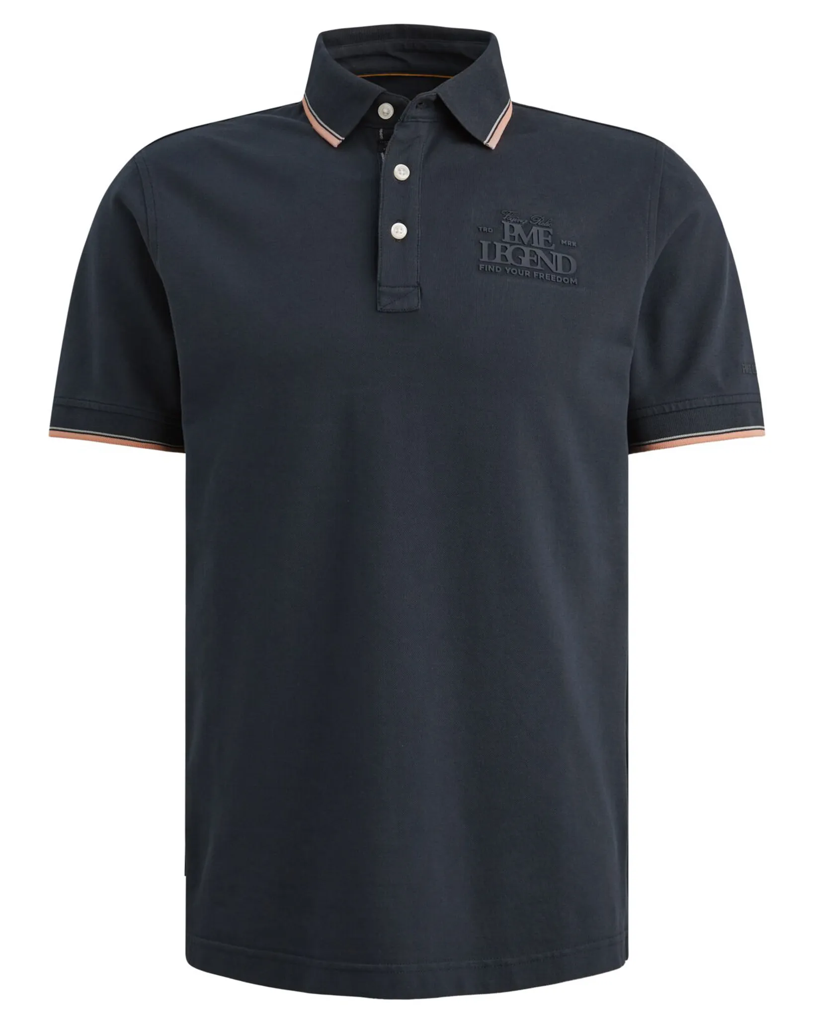 PME Legend Polo Blauw 108413-001-L
