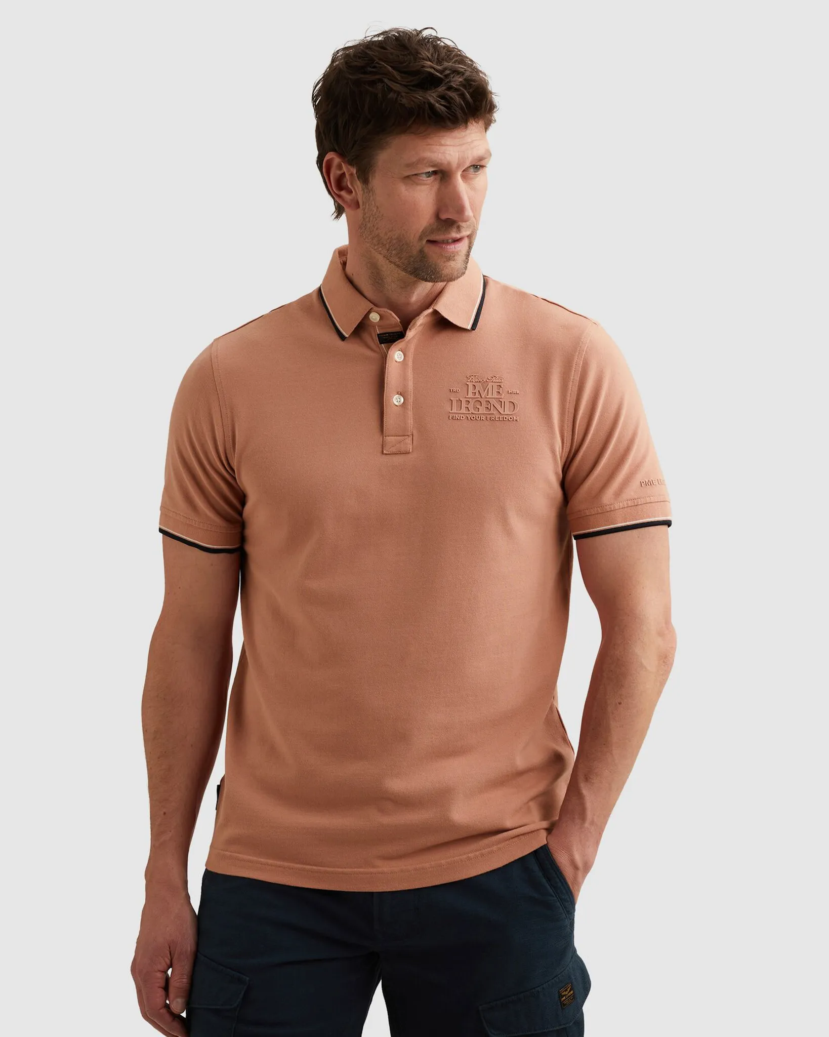 PME Legend Polo Roze 108414-001-L