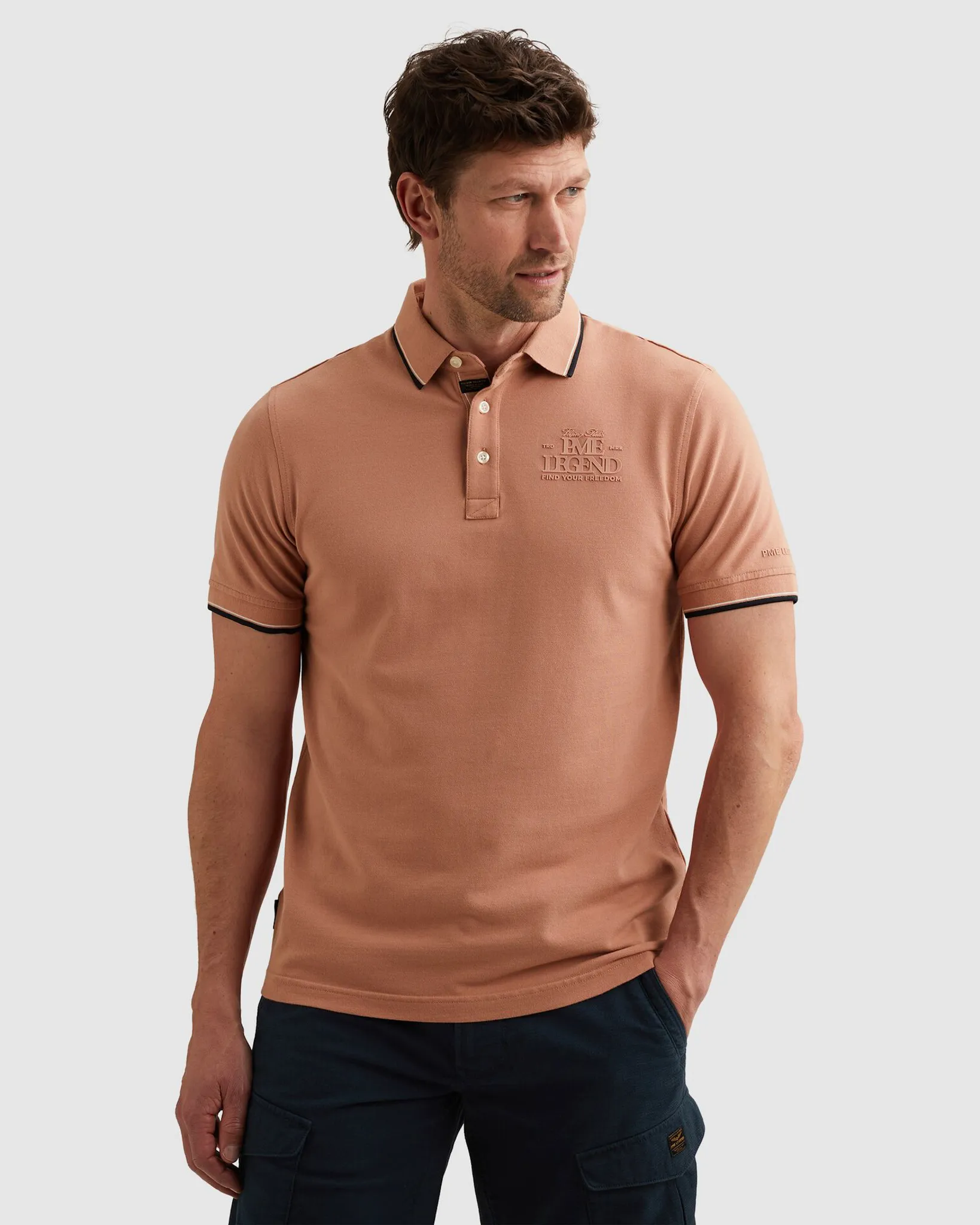 PME Legend Polo Roze 108414-001-L