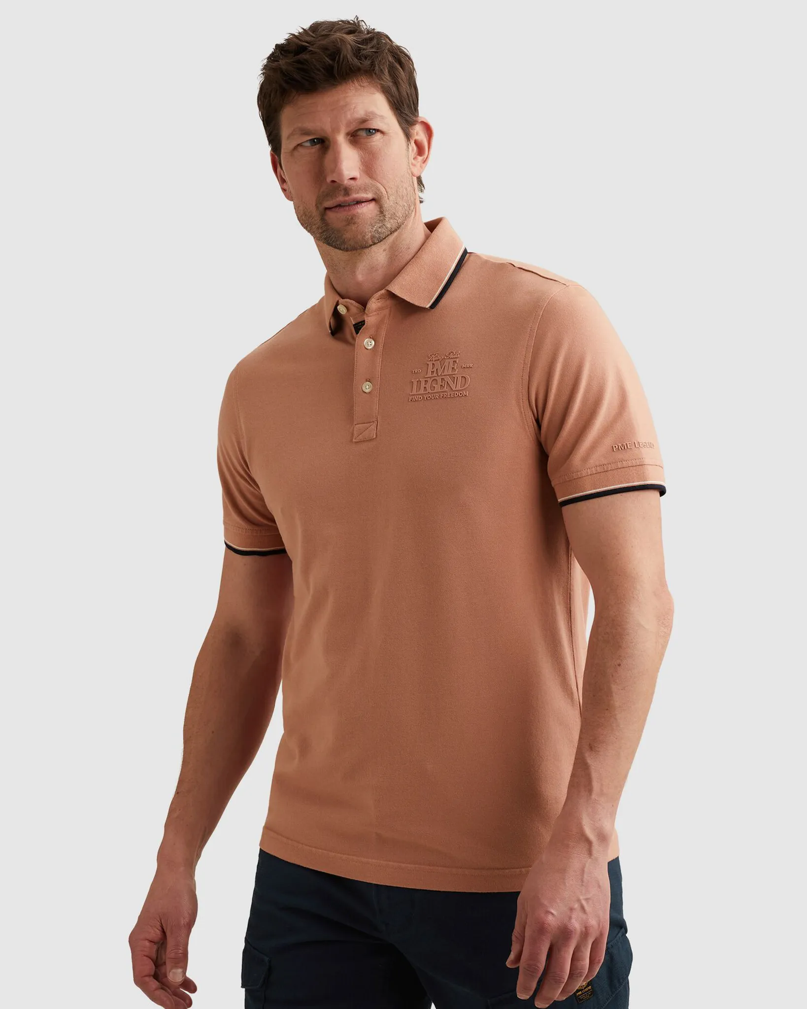 PME Legend Polo Roze 108414-001-L