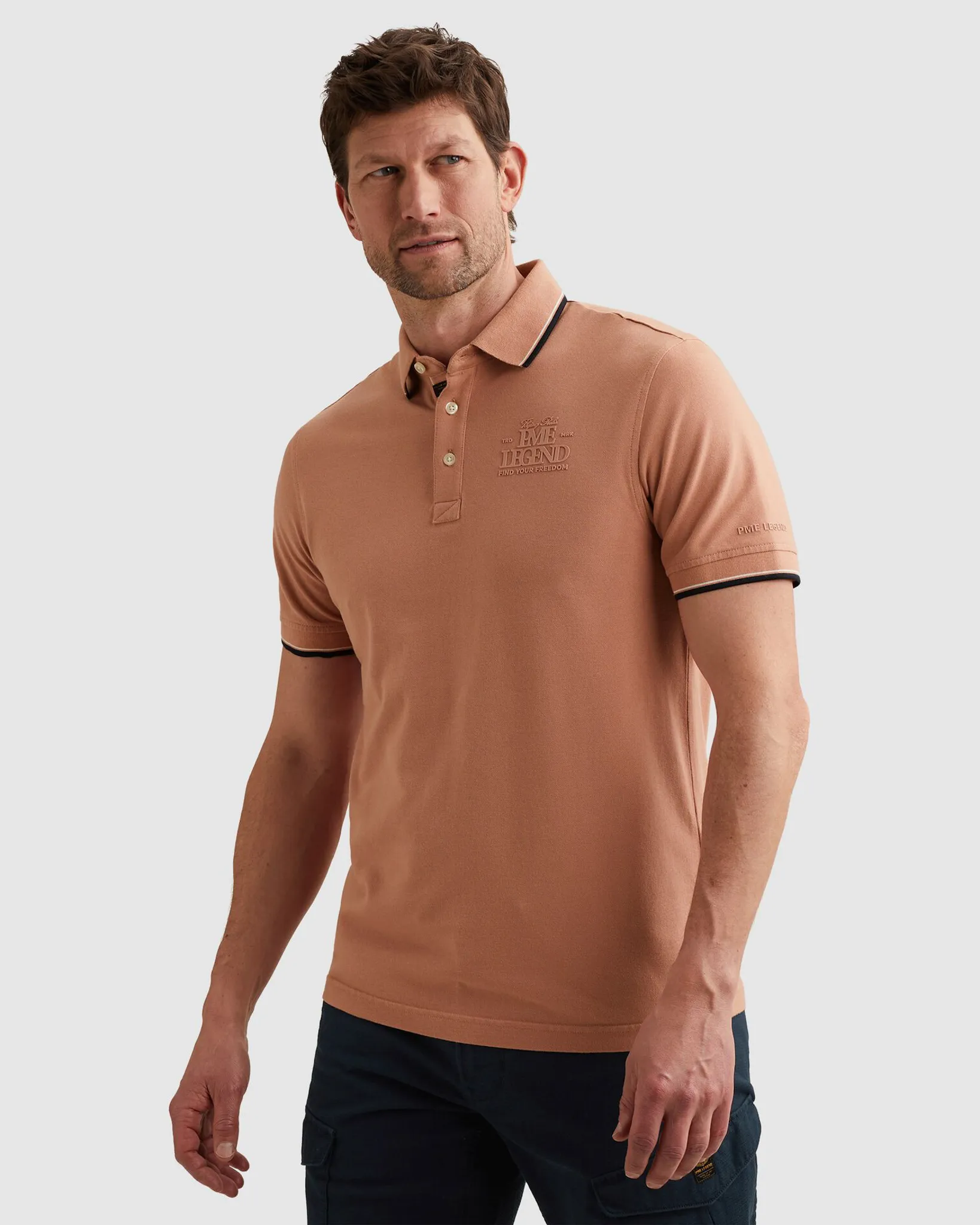 PME Legend Polo Roze 108414-001-L