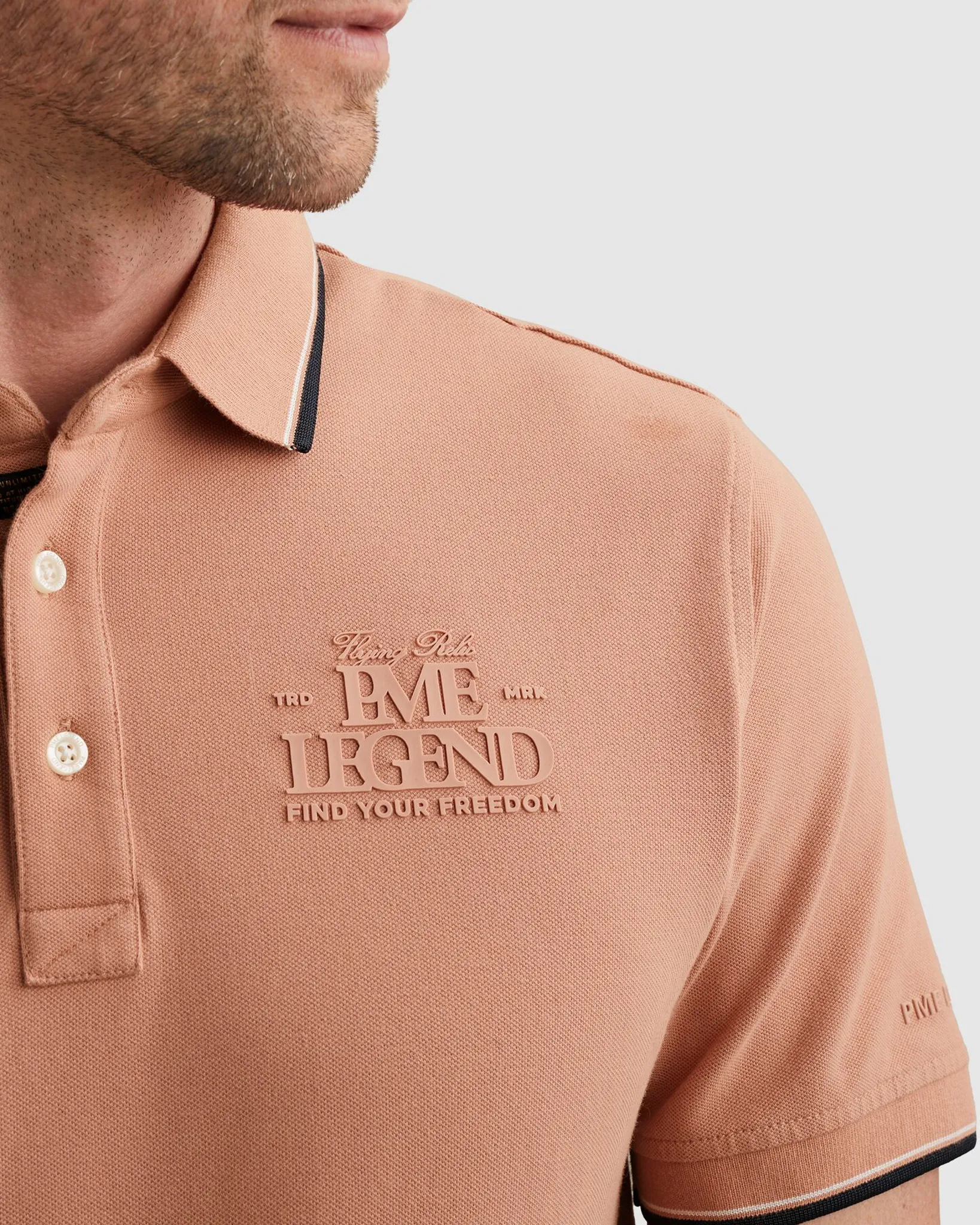 PME Legend Polo Roze 108414-001-L