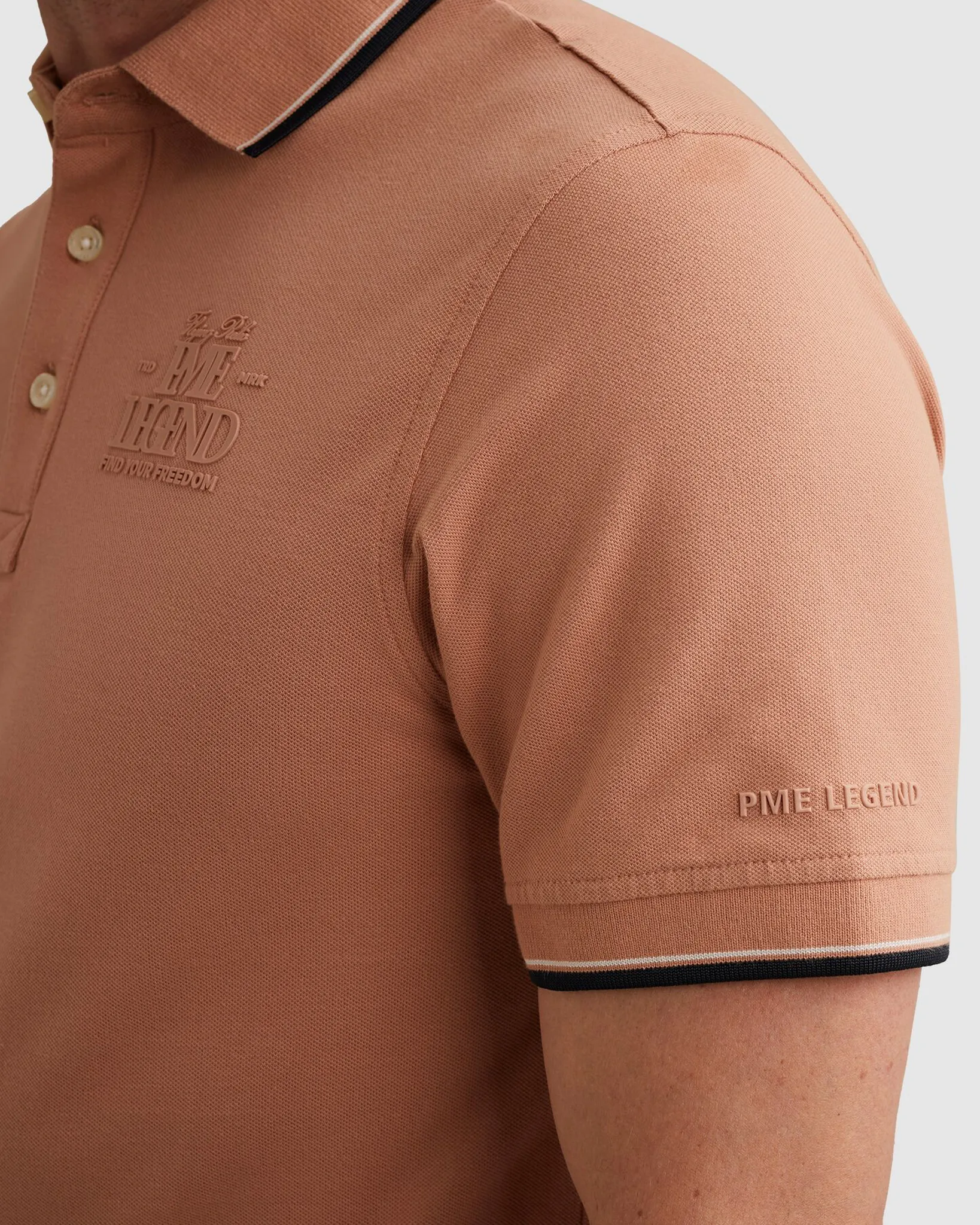 PME Legend Polo Roze 108414-001-L