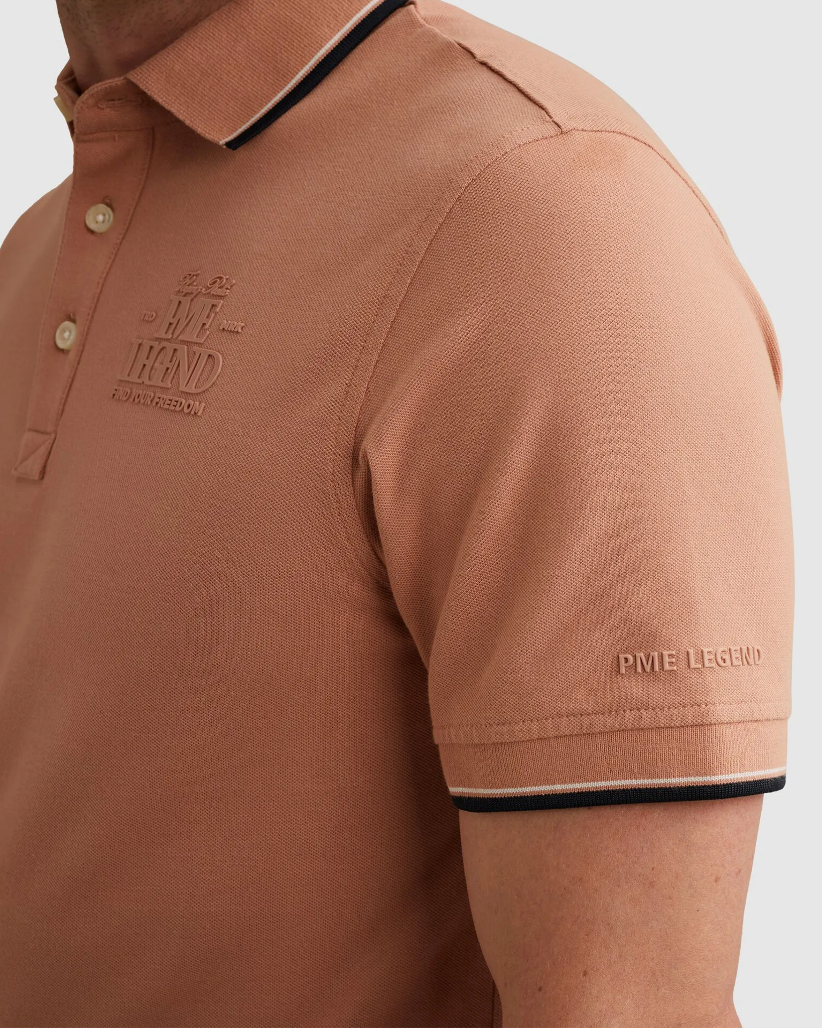 PME Legend Polo Roze 108414-001-L