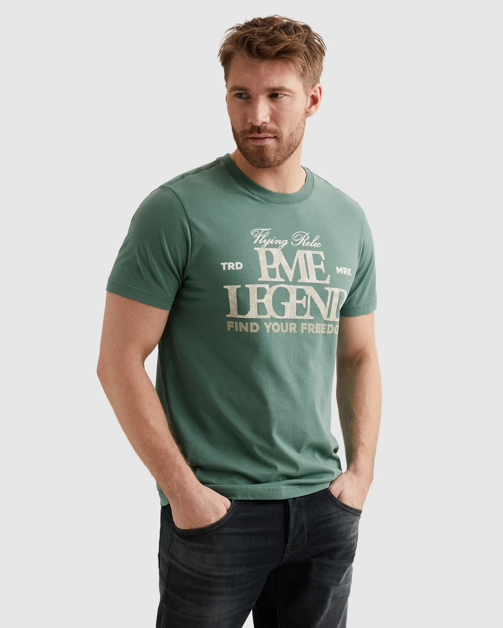 PME Legend T-shirt Blauw 108419-001-L