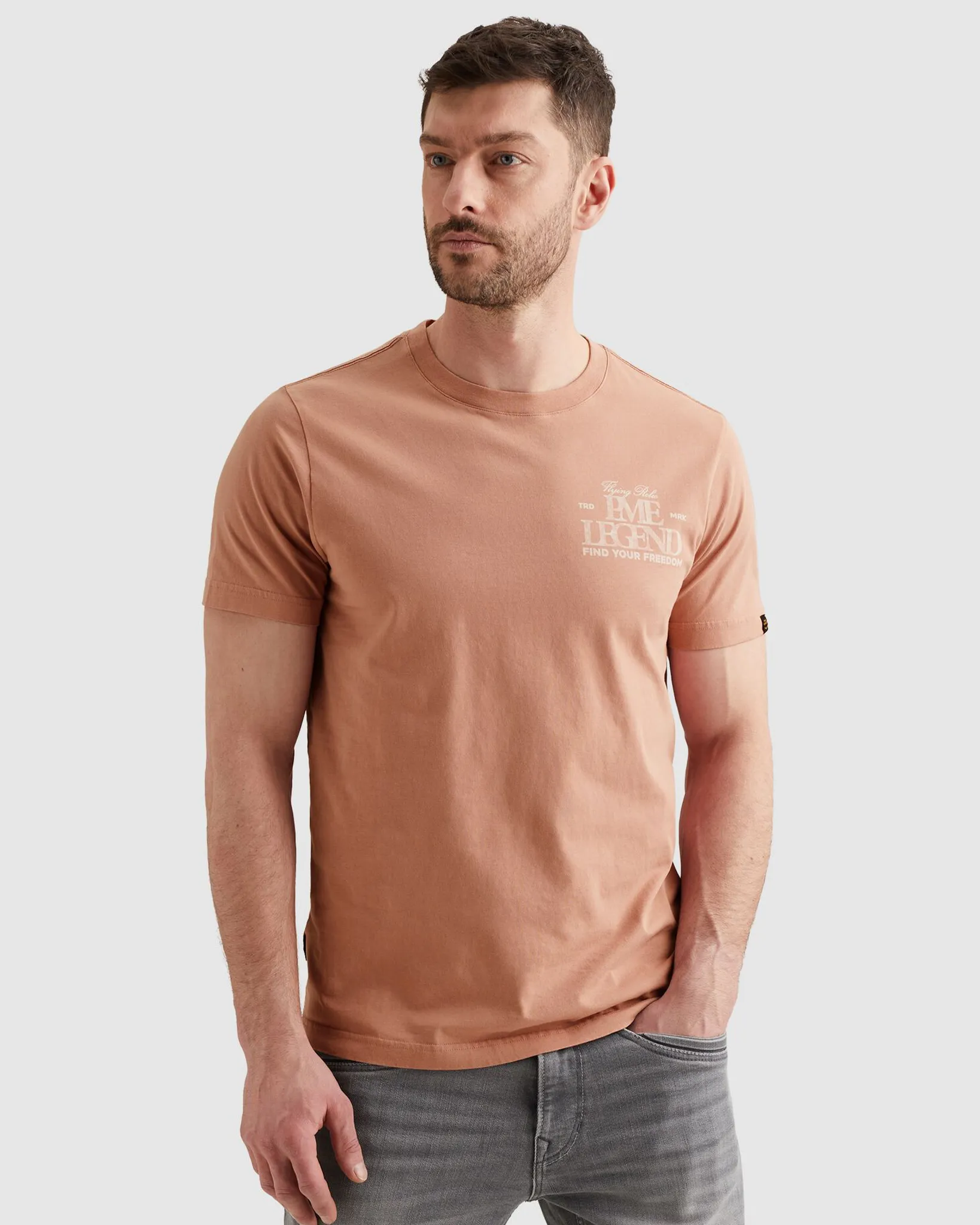 PME Legend T-shirt Roze 108421-001-L