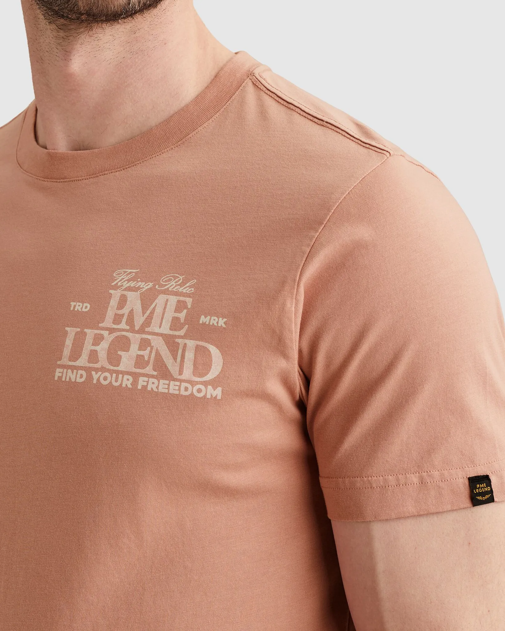 PME Legend T-shirt Roze 108421-001-L