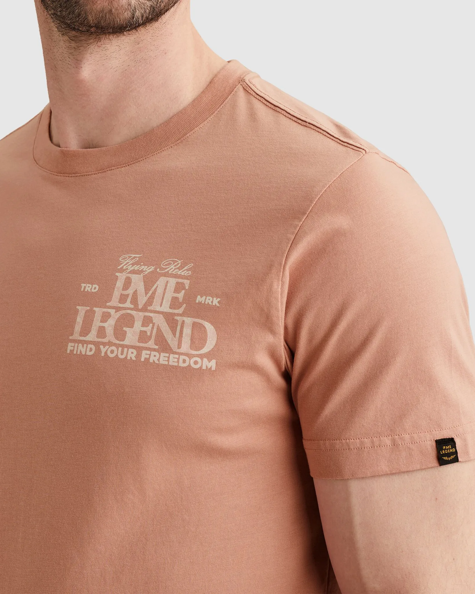 PME Legend T-shirt Roze 108421-001-L