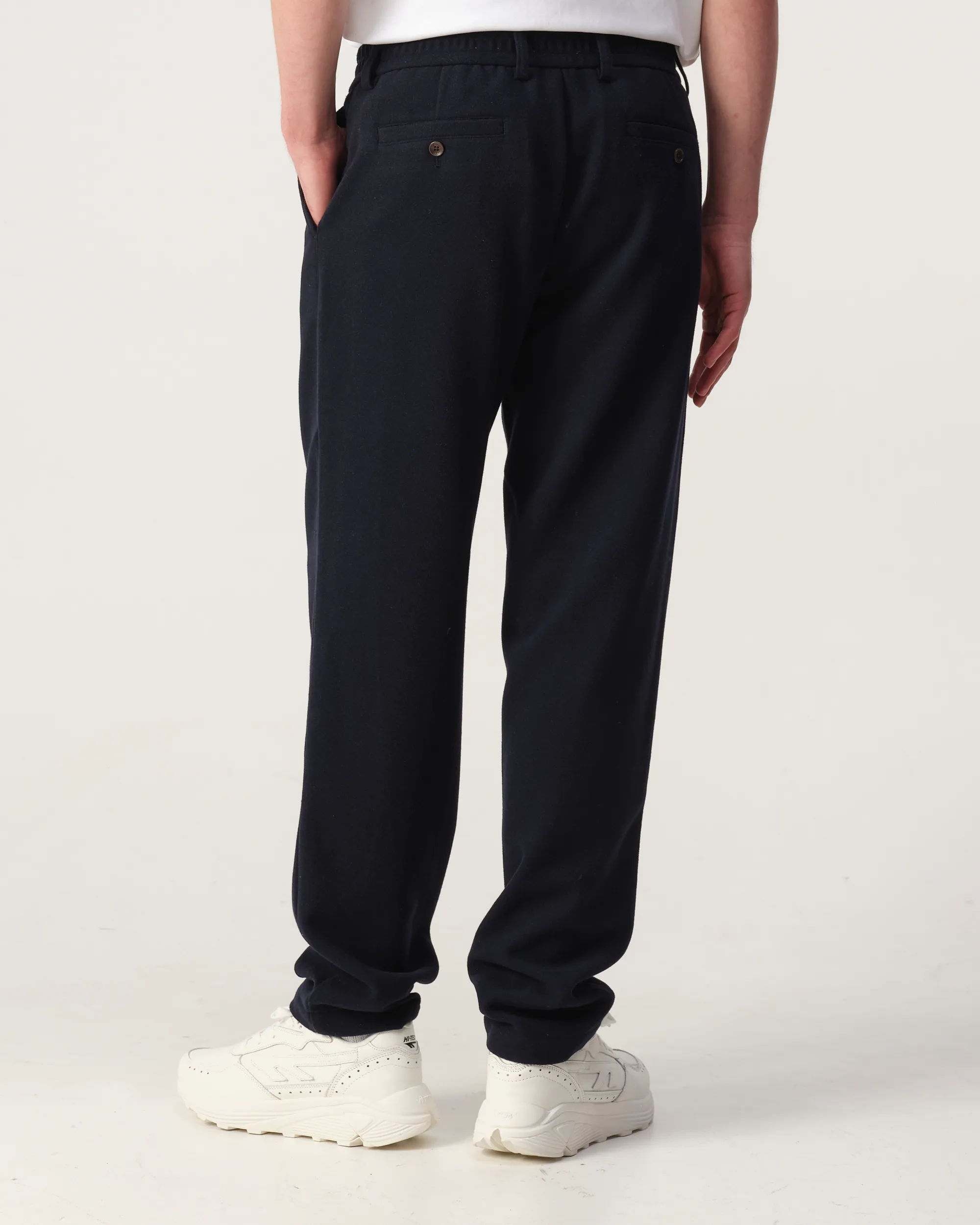 J.C. RAGS Dave Wool Pantalon Sky Captain melange 108437-002-L