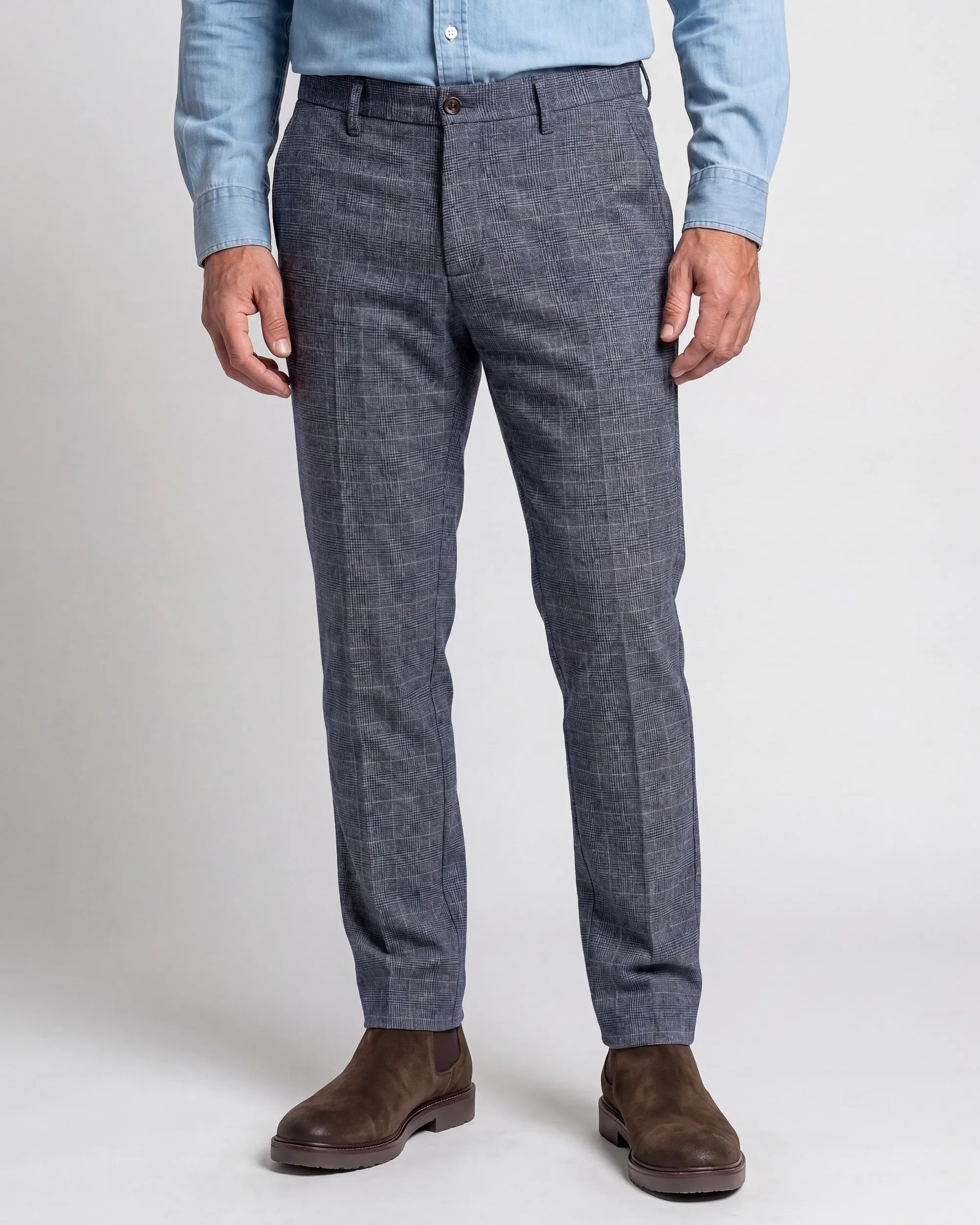 Campbell Chino Henry Check Navy 108441-001-31
