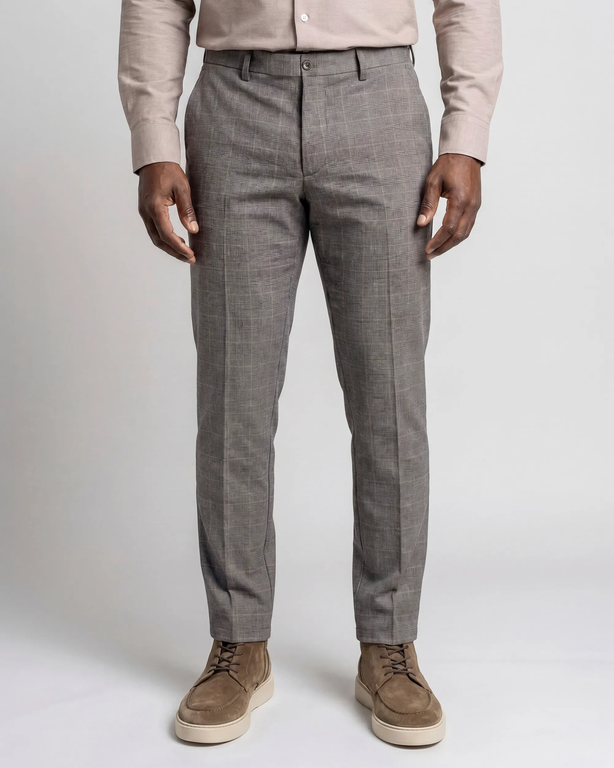 Campbell Chino Henry Check Eiffel Tower grey small check 108441-002-31