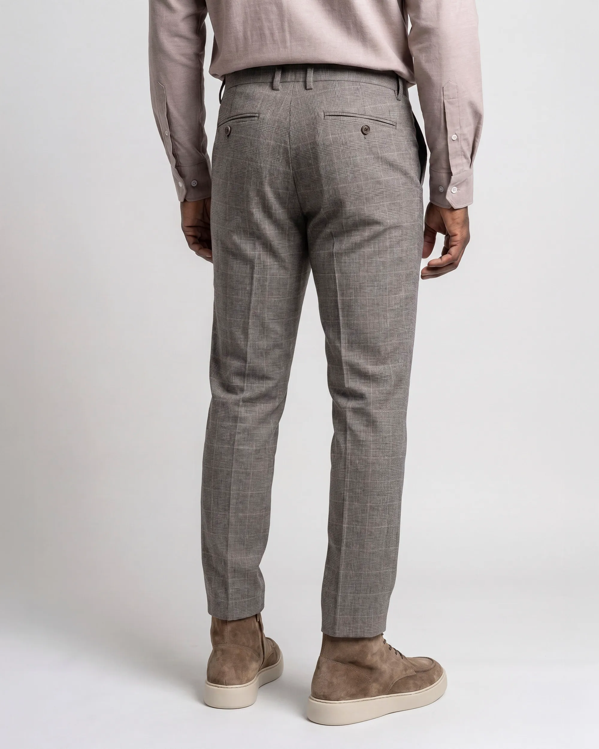Campbell Chino Henry Check Eiffel Tower grey small check 108441-002-31