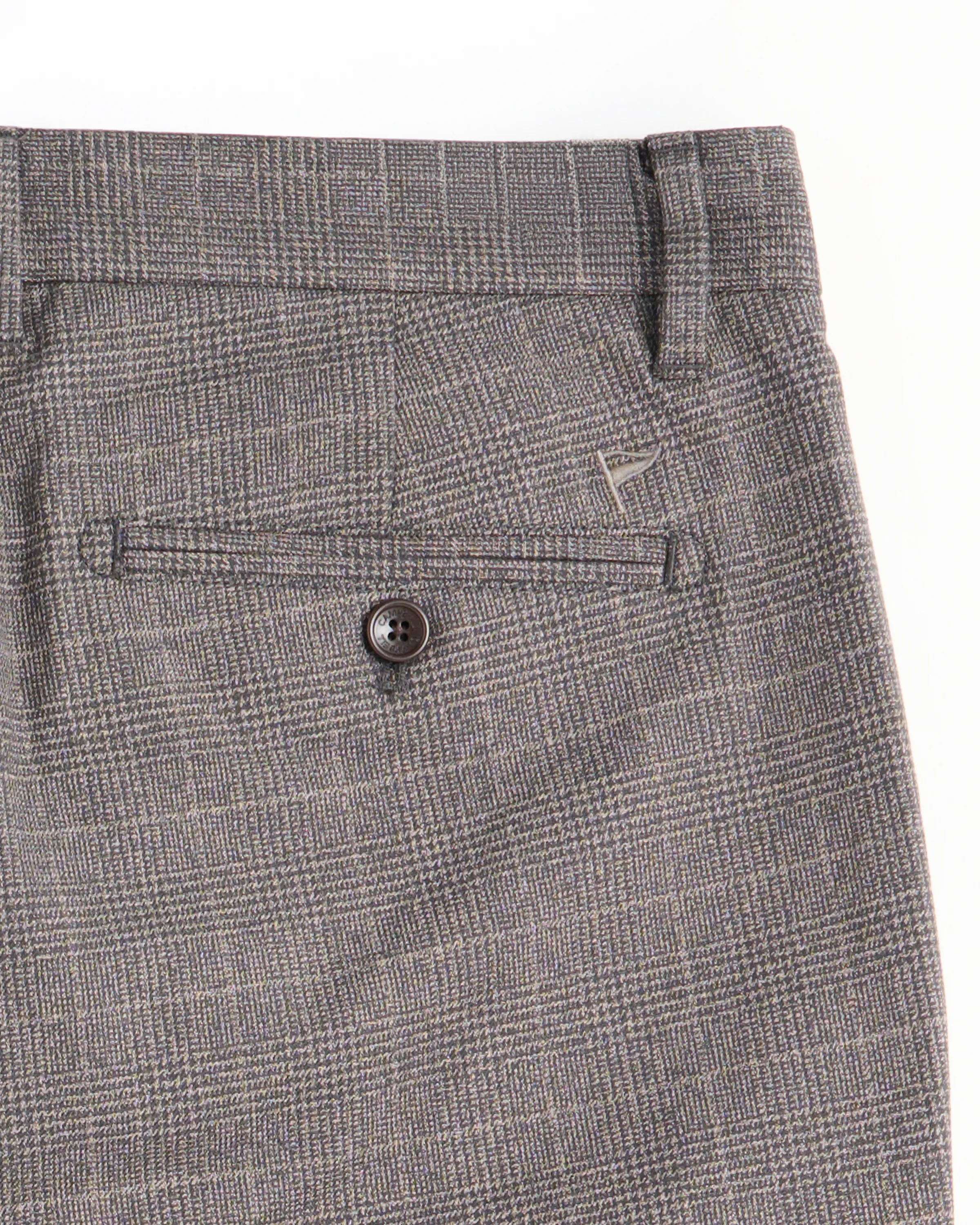 Campbell Chino Henry Check Eiffel Tower grey small check 108441-002-31