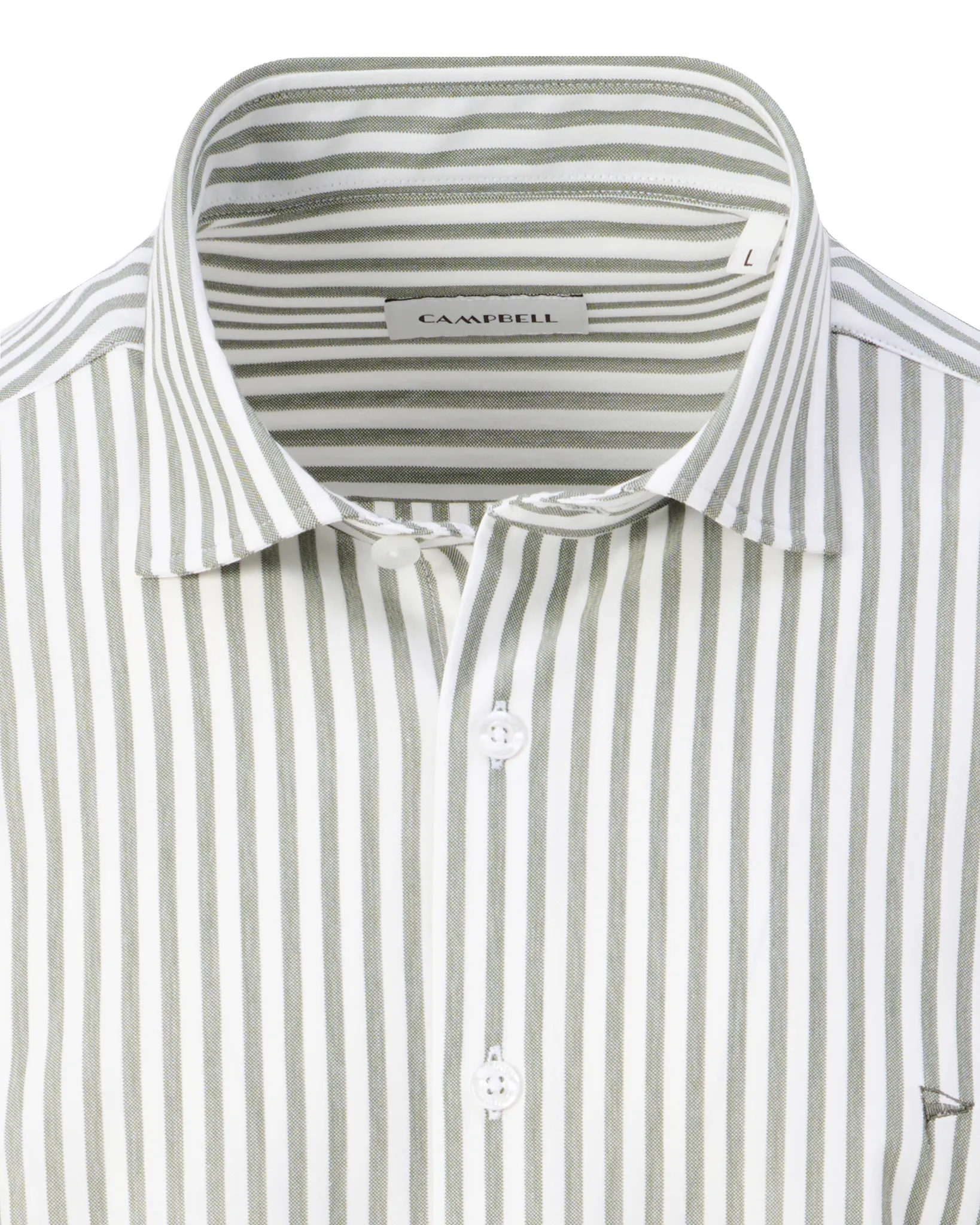 Campbell Casual Overhemd LM Douglas Fir dark green 108442-003-L