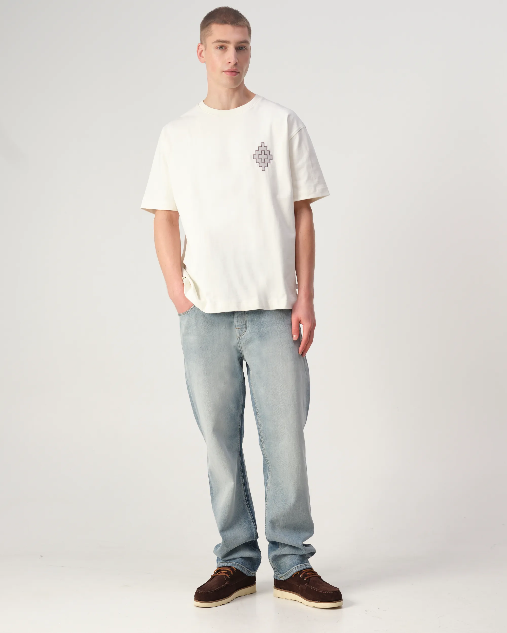 J.C. RAGS T-shirt Korte mouw Coconut milk 108465-001-L