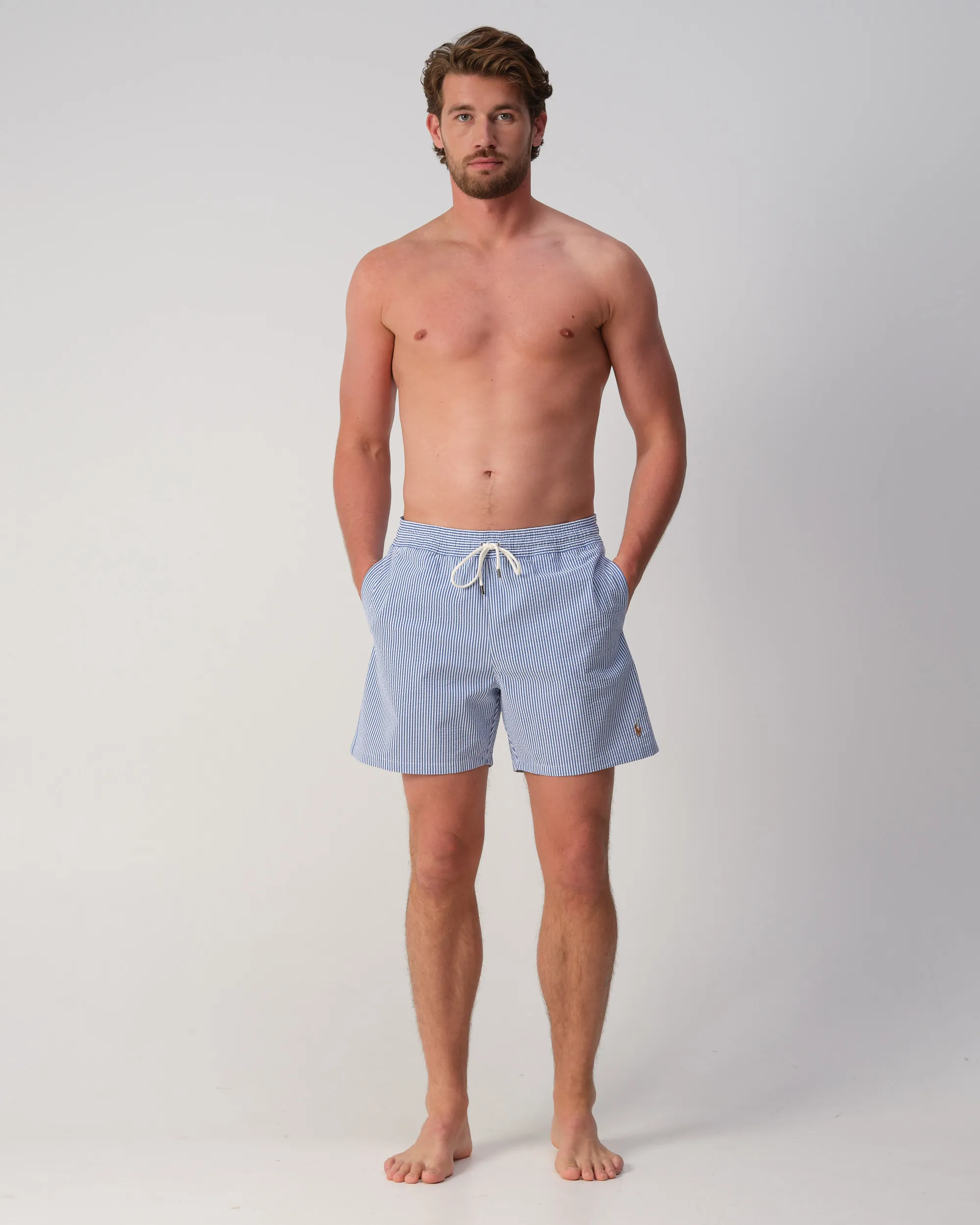 Polo Ralph Lauren Swim short Blauw streep 108553-001-L