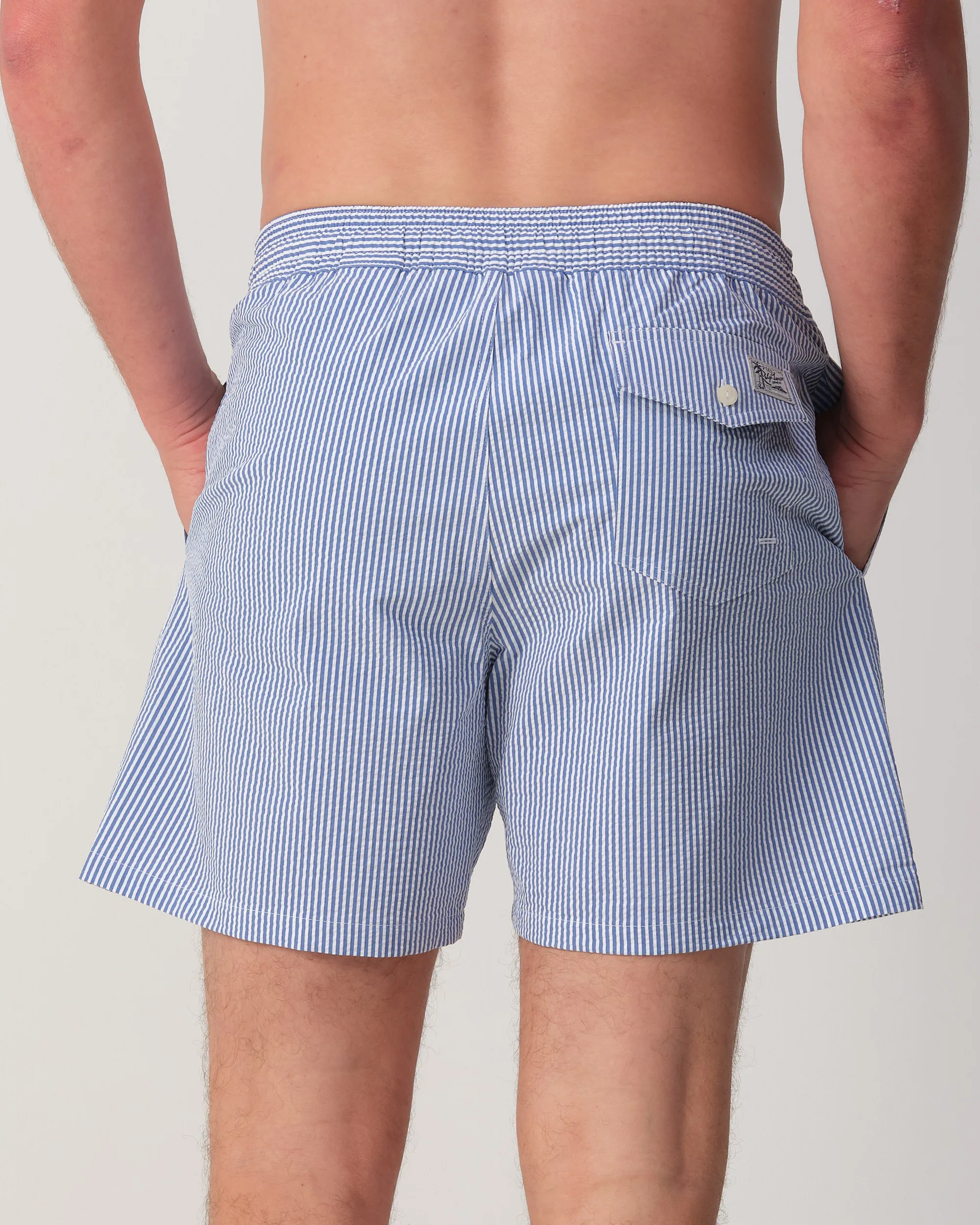 Polo Ralph Lauren Swim short Blauw streep 108553-001-L