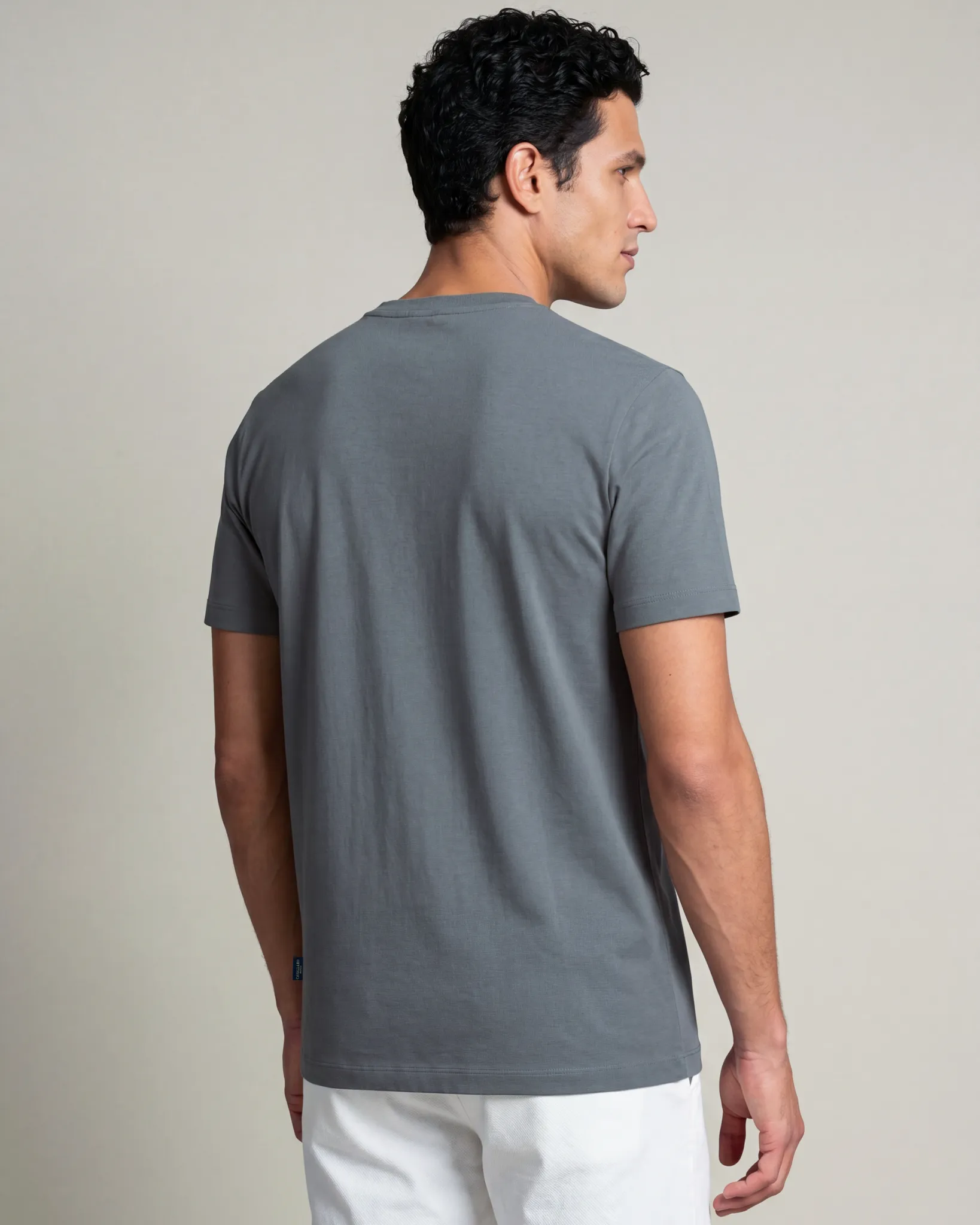 Cavallaro Luvati T-shirt Grijs 108571-001-XXL