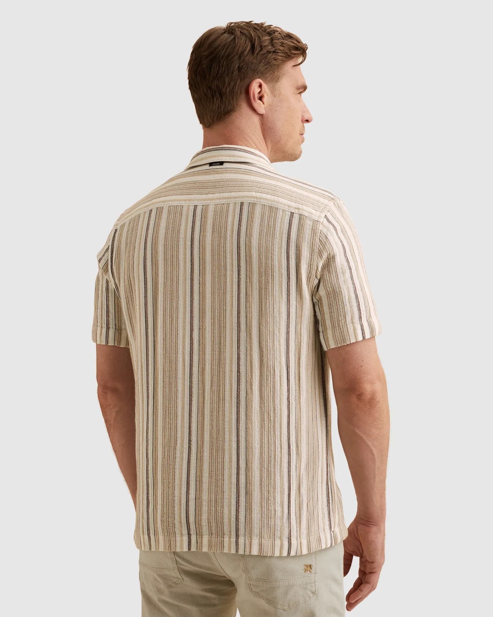 Vanguard Casual shirt Bruin 108575-001-L