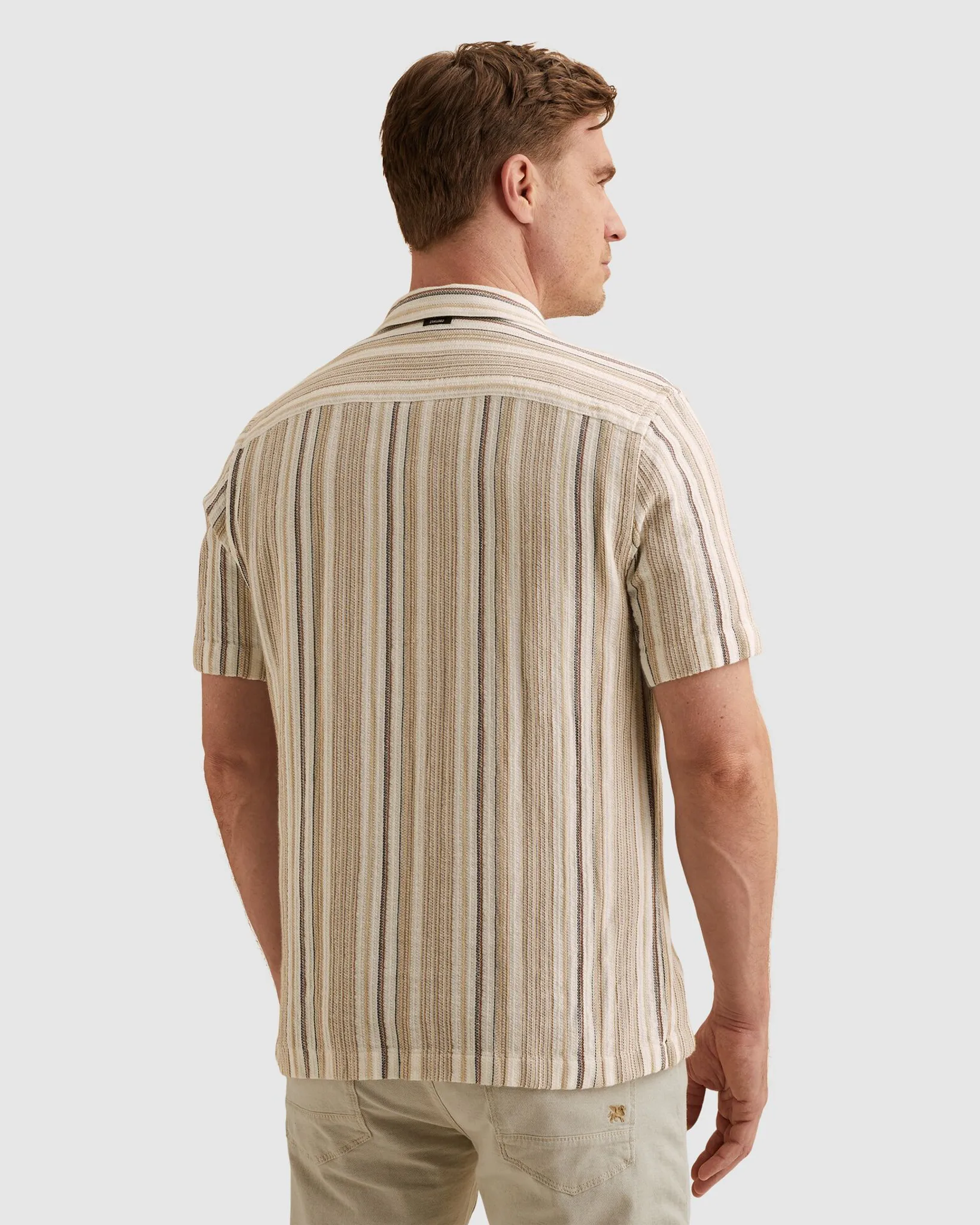Vanguard Casual shirt Bruin 108575-001-L