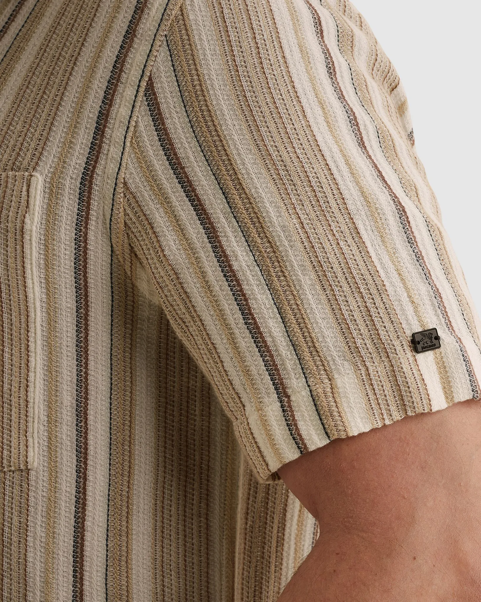 Vanguard Casual shirt Bruin 108575-001-L