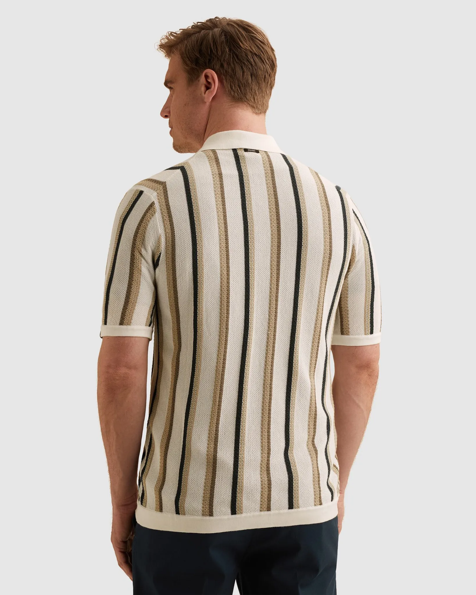 Vanguard Polo  Ecru 108582-001-L