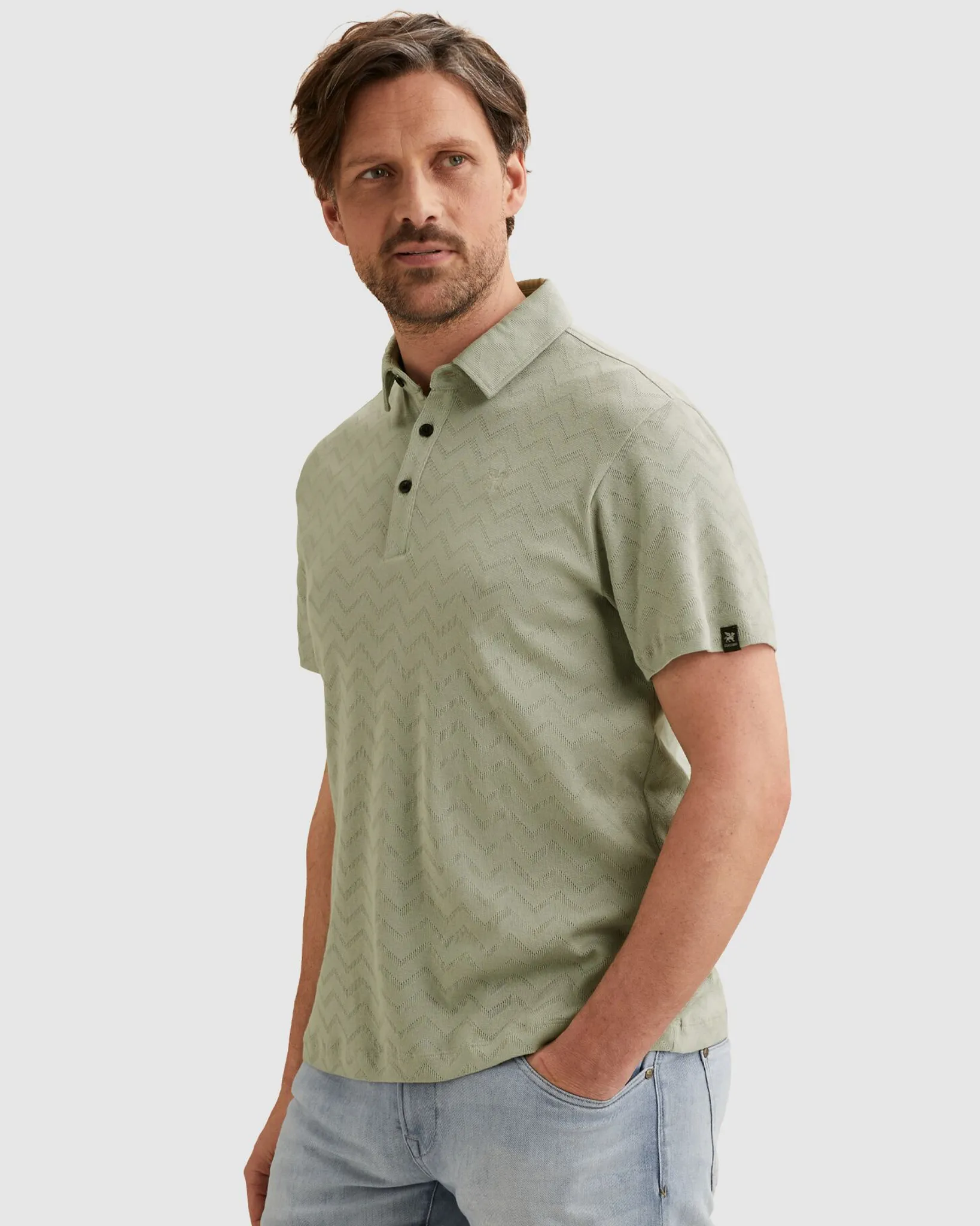 Vanguard Polo Grijs 108584-001-L