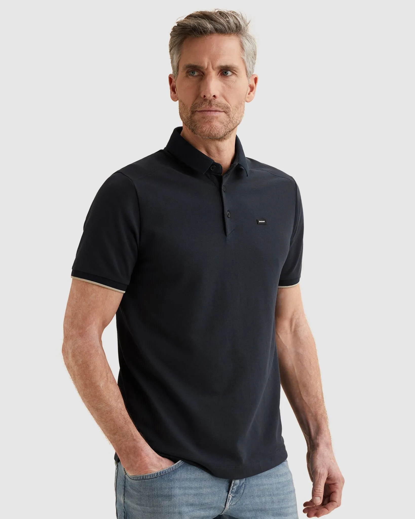 Vanguard Polo Blauw 108598-001-L