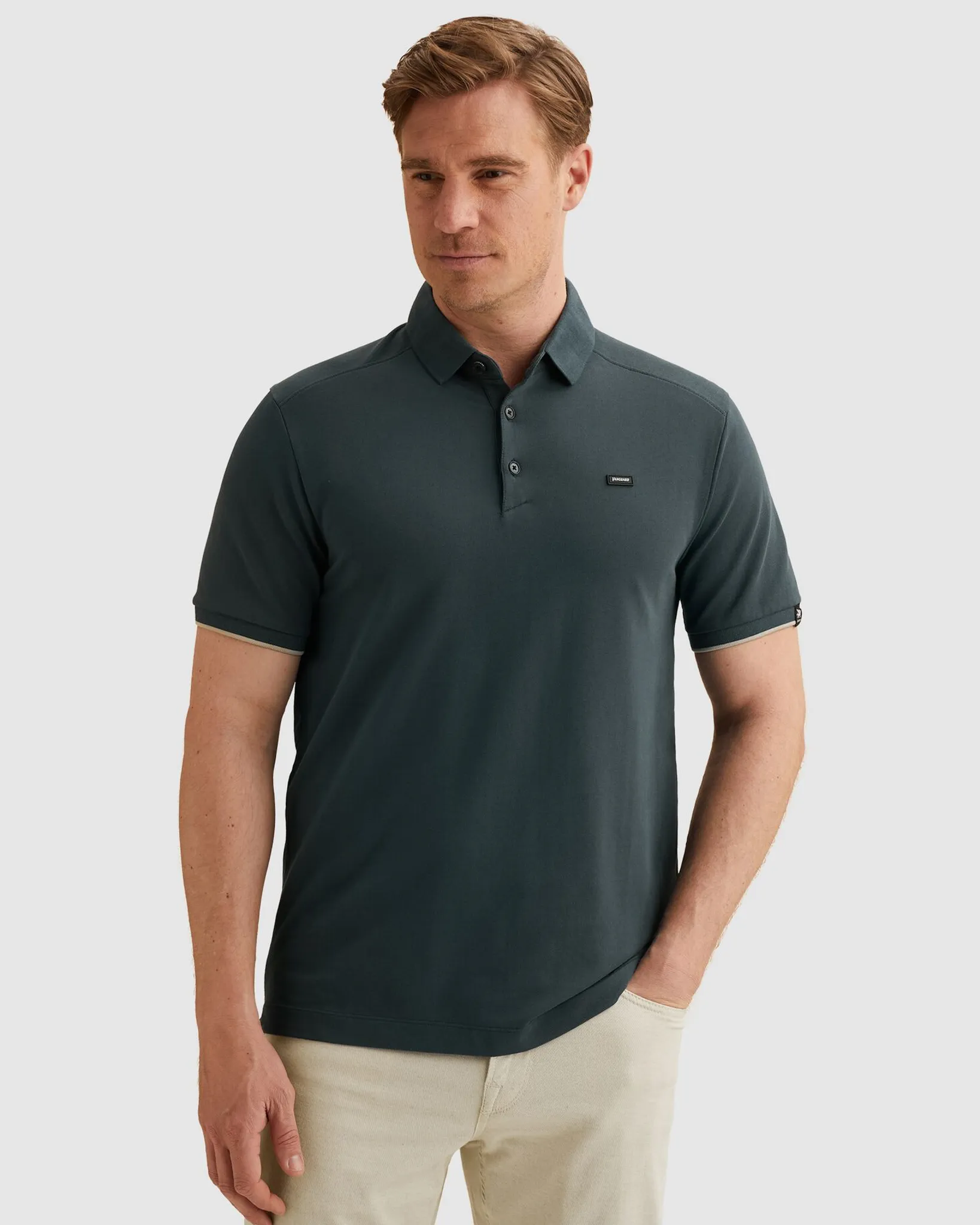 Vanguard Polo Blauw 108599-001-L