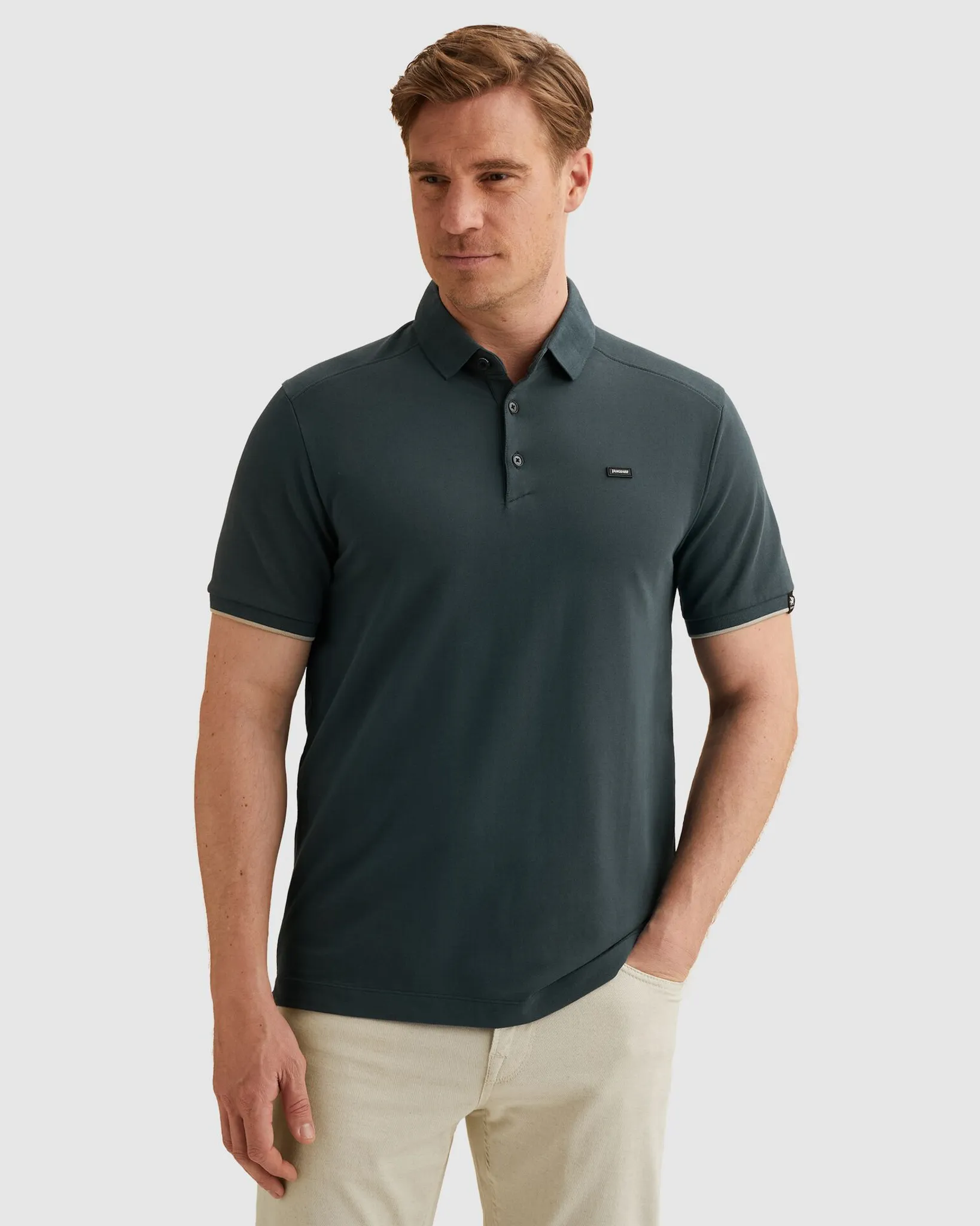 Vanguard Polo Blauw 108599-001-L