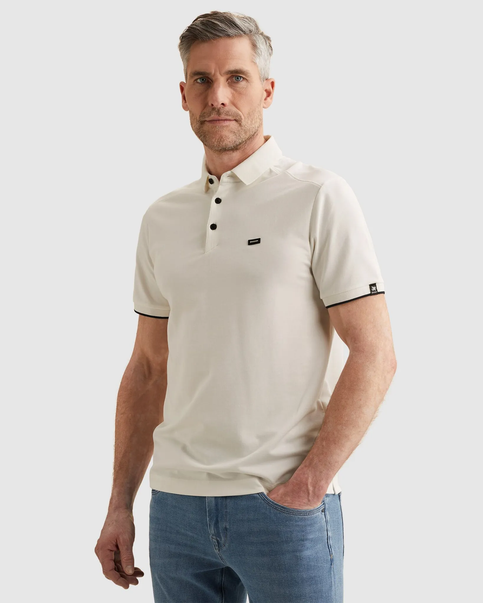 Vanguard Polo Ecru 108600-001-L