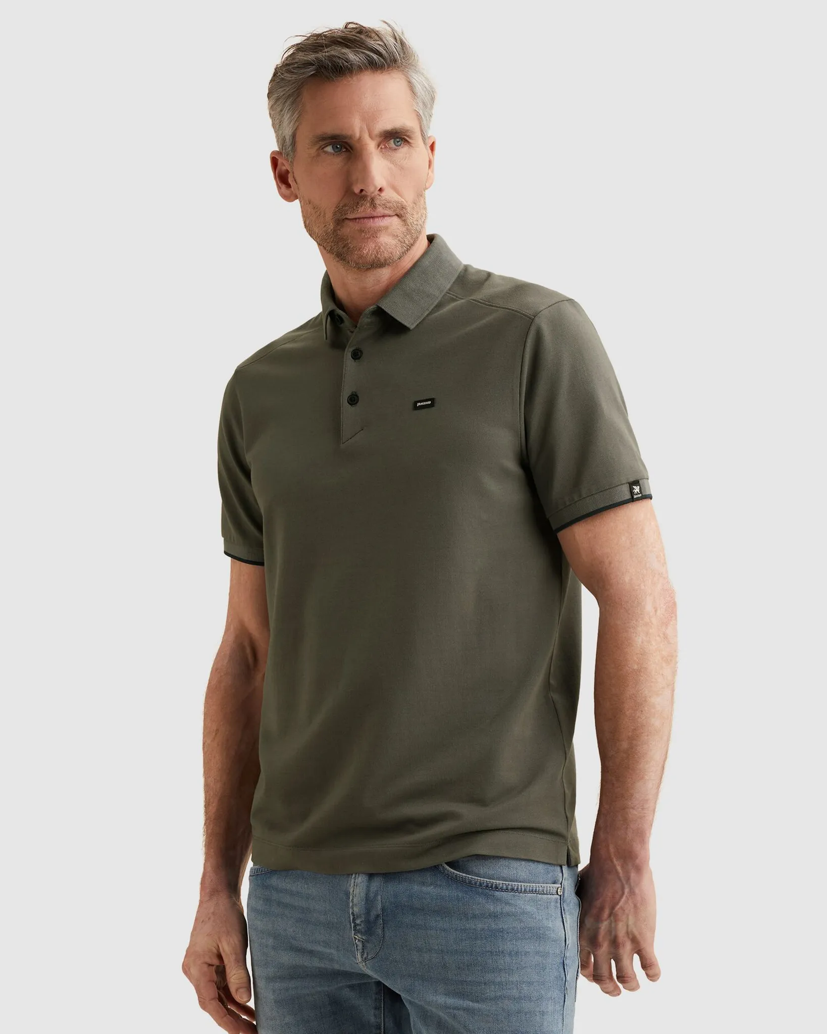 Vanguard Polo Korte mouw Grijs 108602-001-L