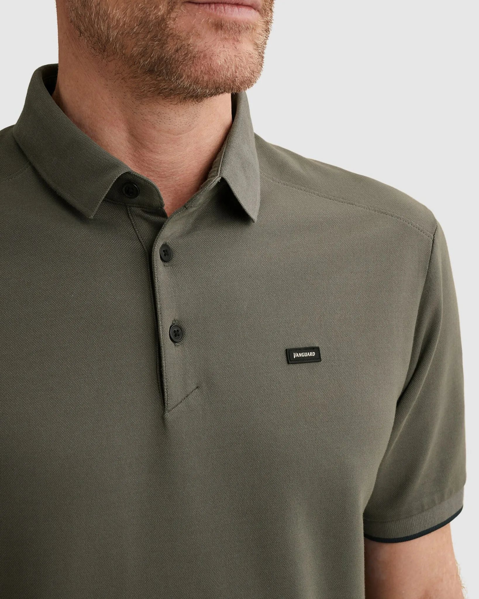 Vanguard Polo Korte mouw Grijs 108602-001-L