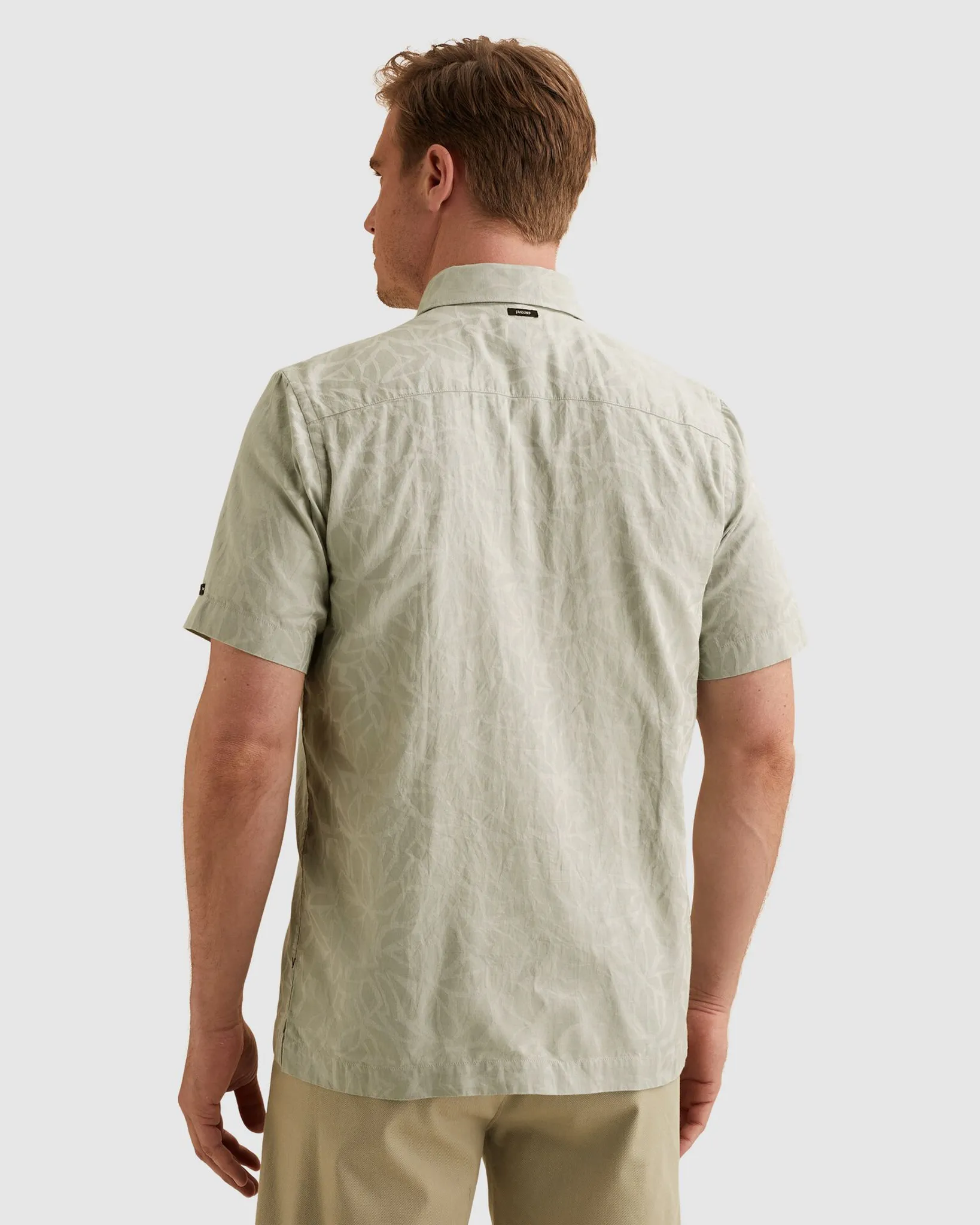 Vanguard Casual Overhemd  Grijs 108607-001-L