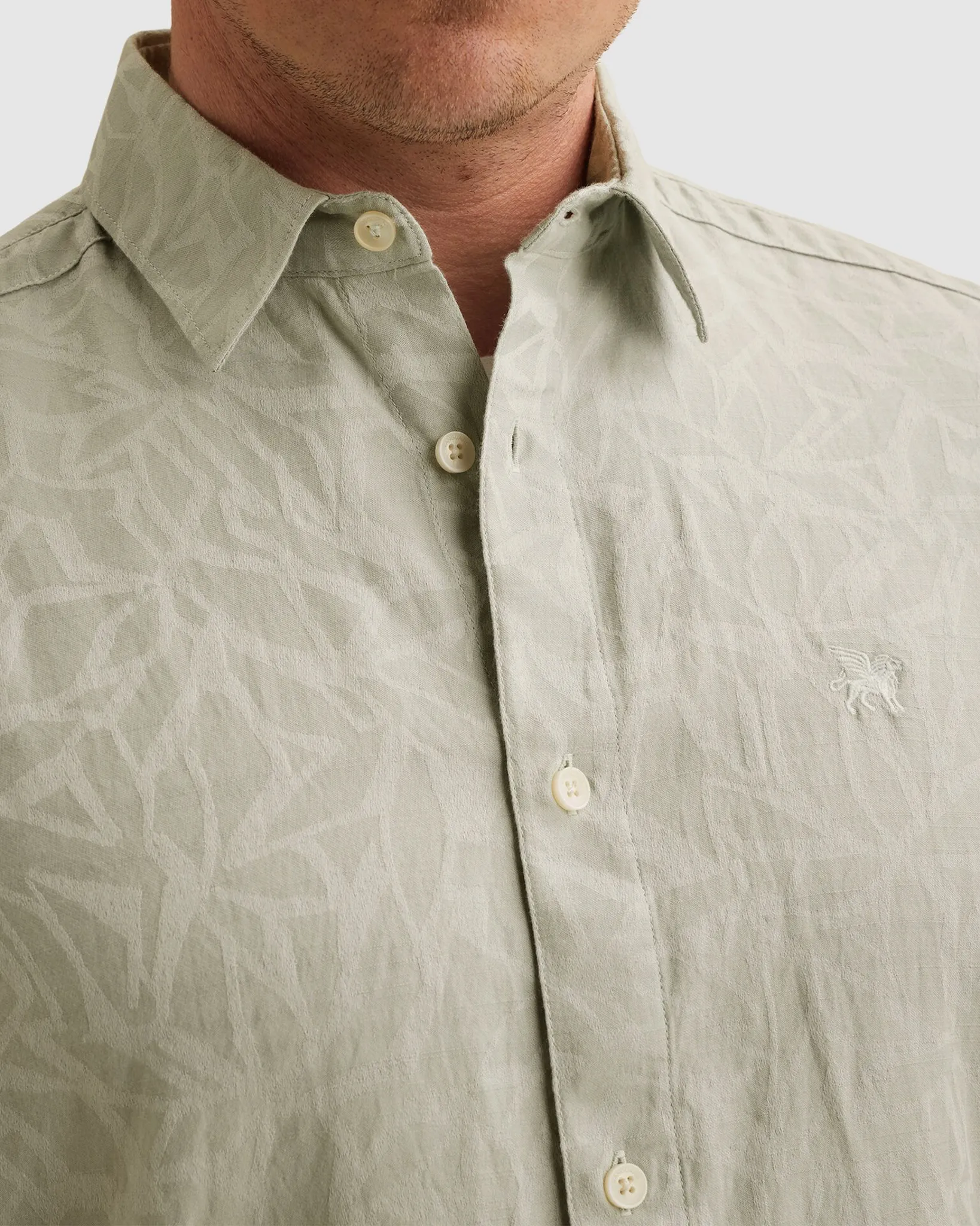 Vanguard Casual Overhemd  Grijs 108607-001-L