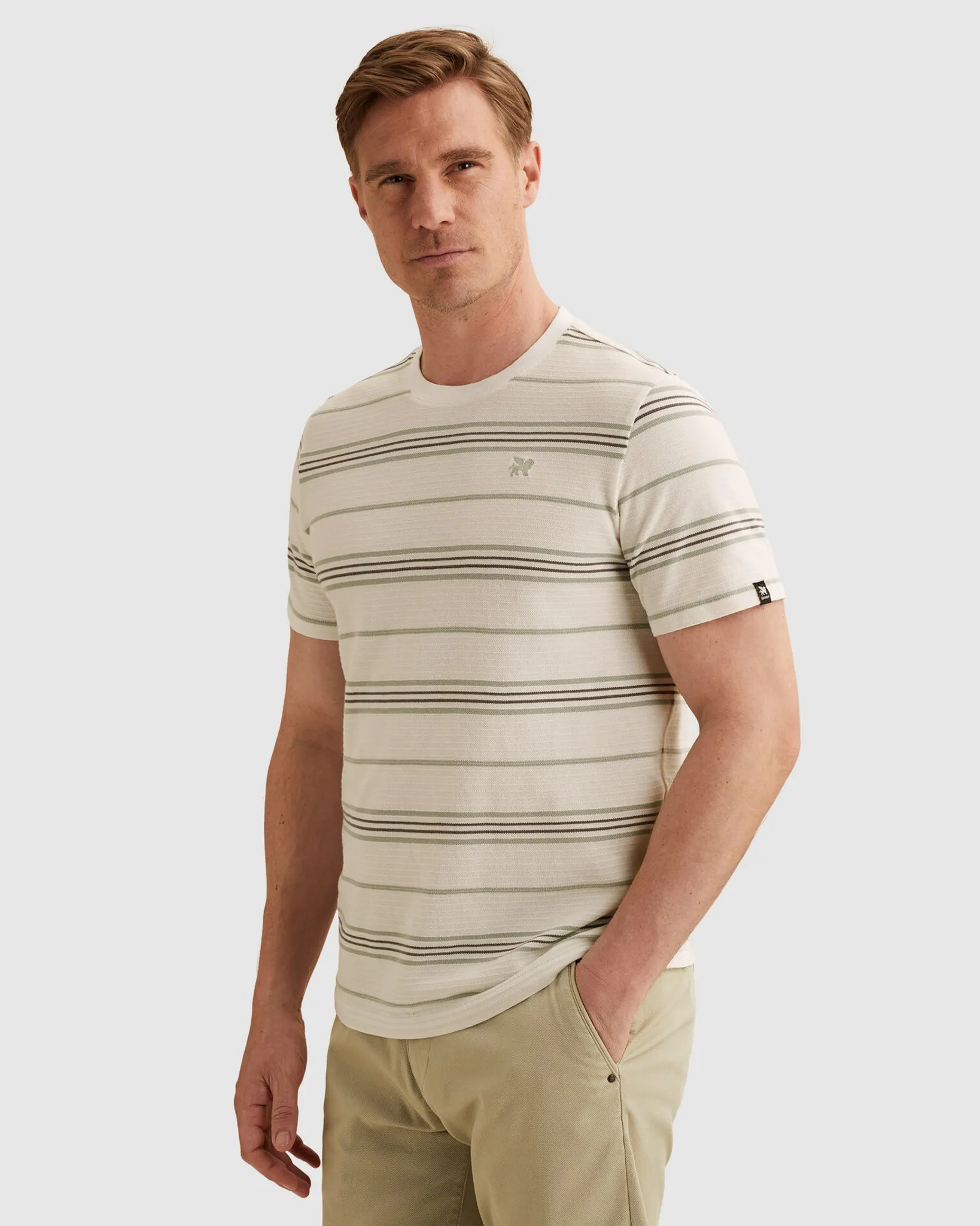 Vanguard T-shirt  Ecru 108609-001-L