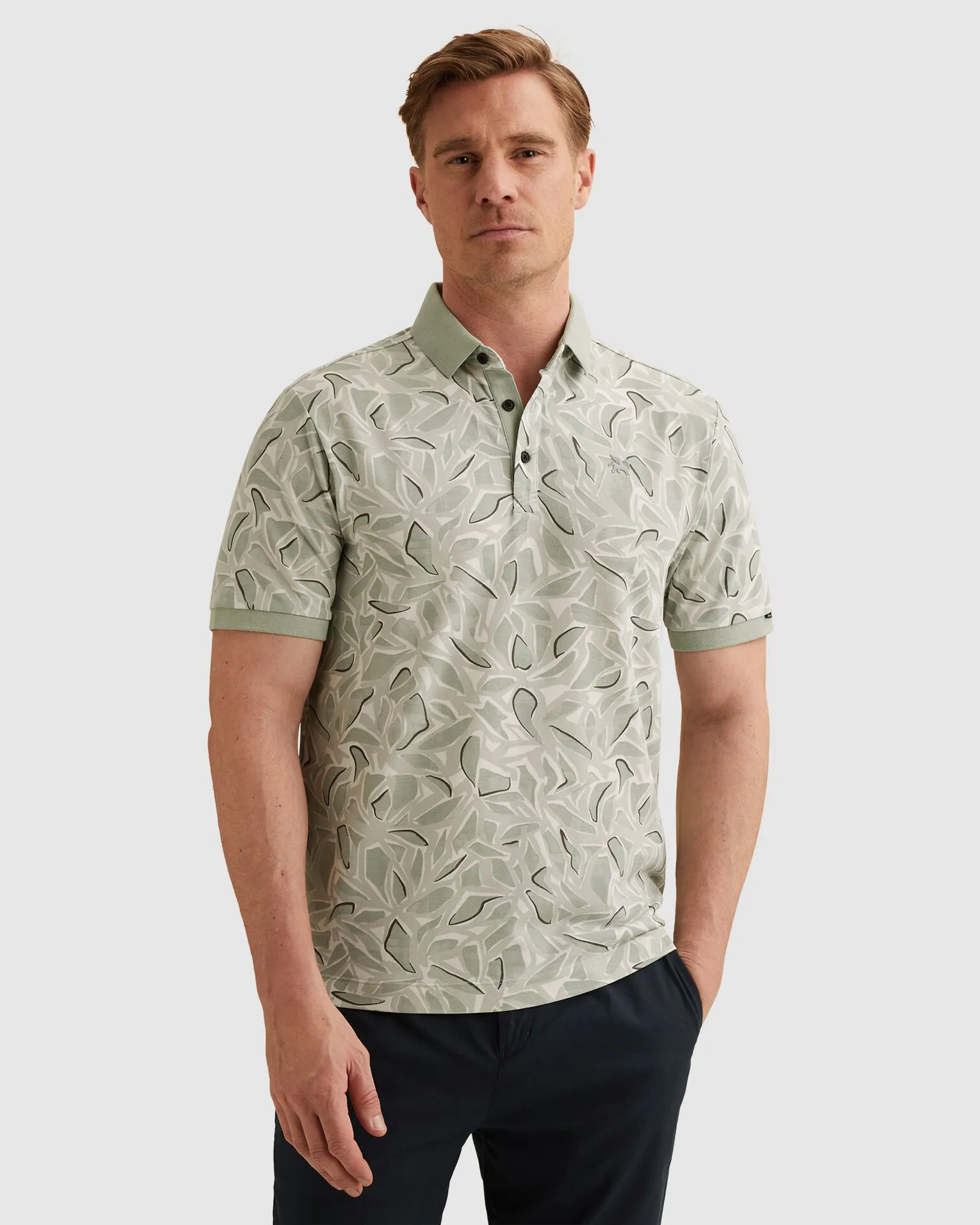 Vanguard Polo  Grijs 108610-001-L