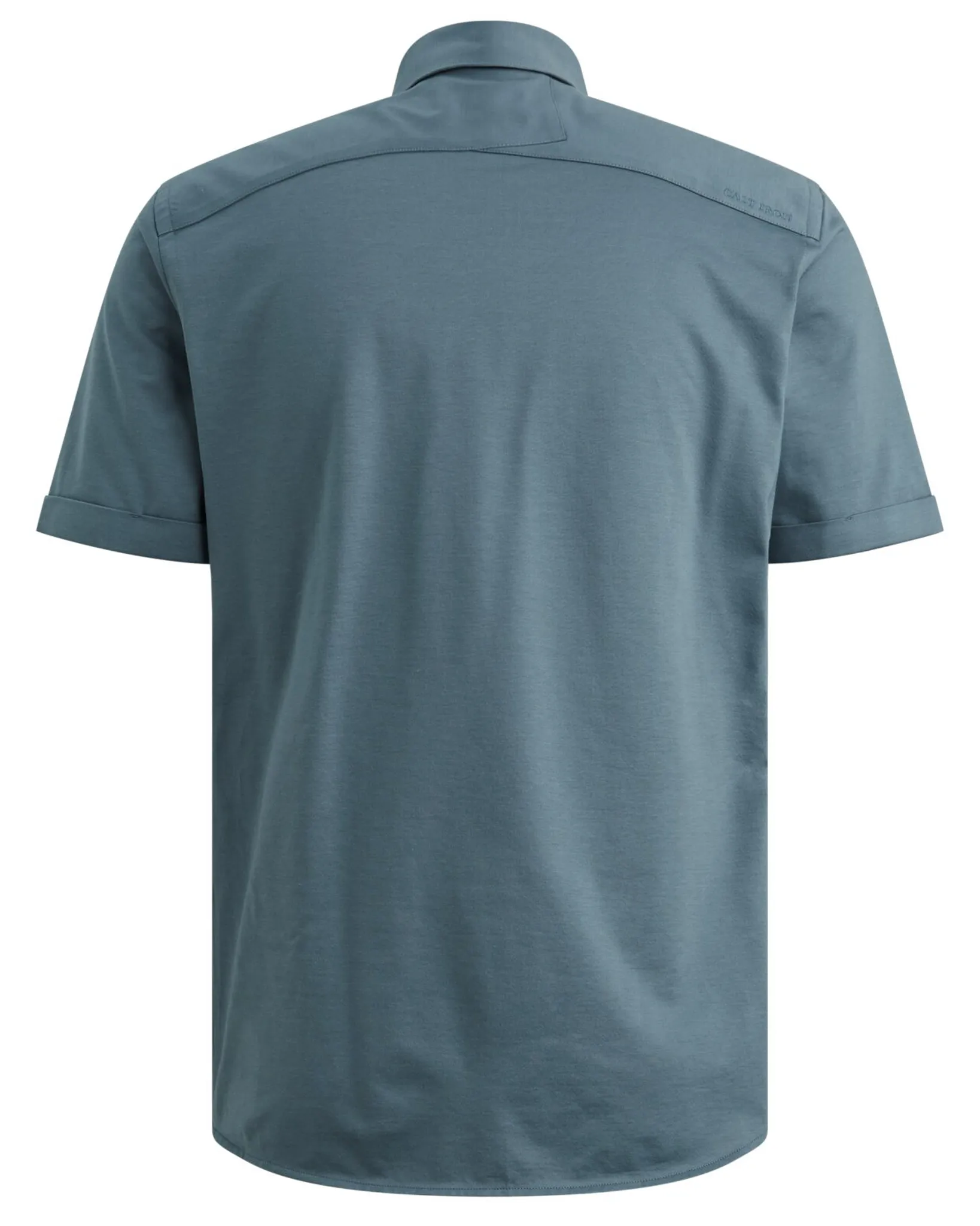 Cast Iron Casual Overhemd Blauw 108618-001-L